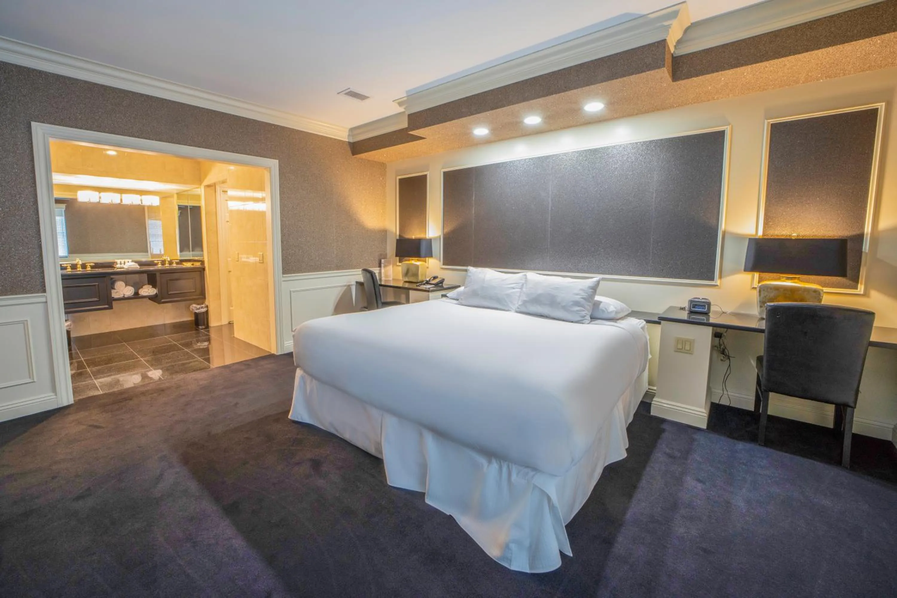 Bed in The Grand Resort