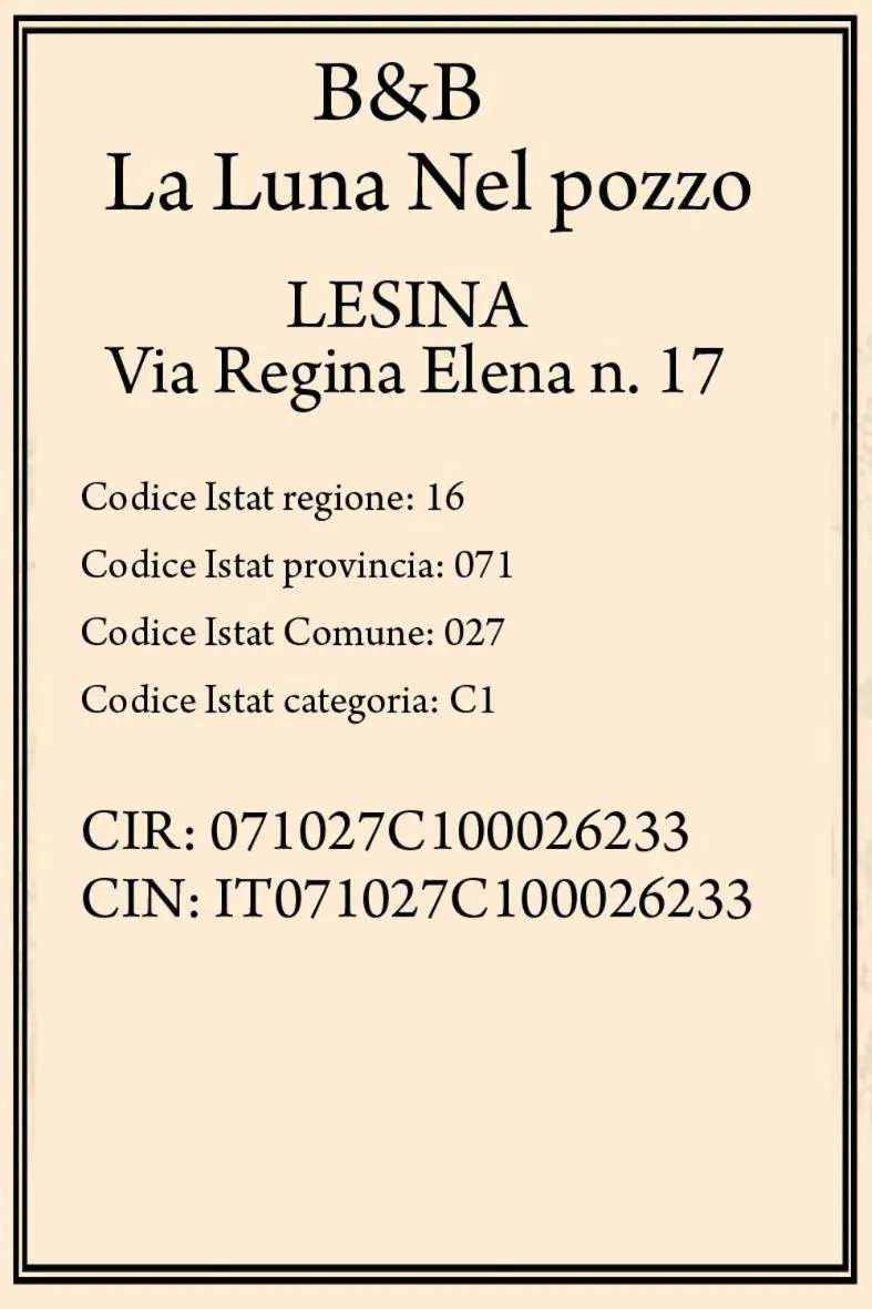 Text overlay in La Luna nel Pozzo