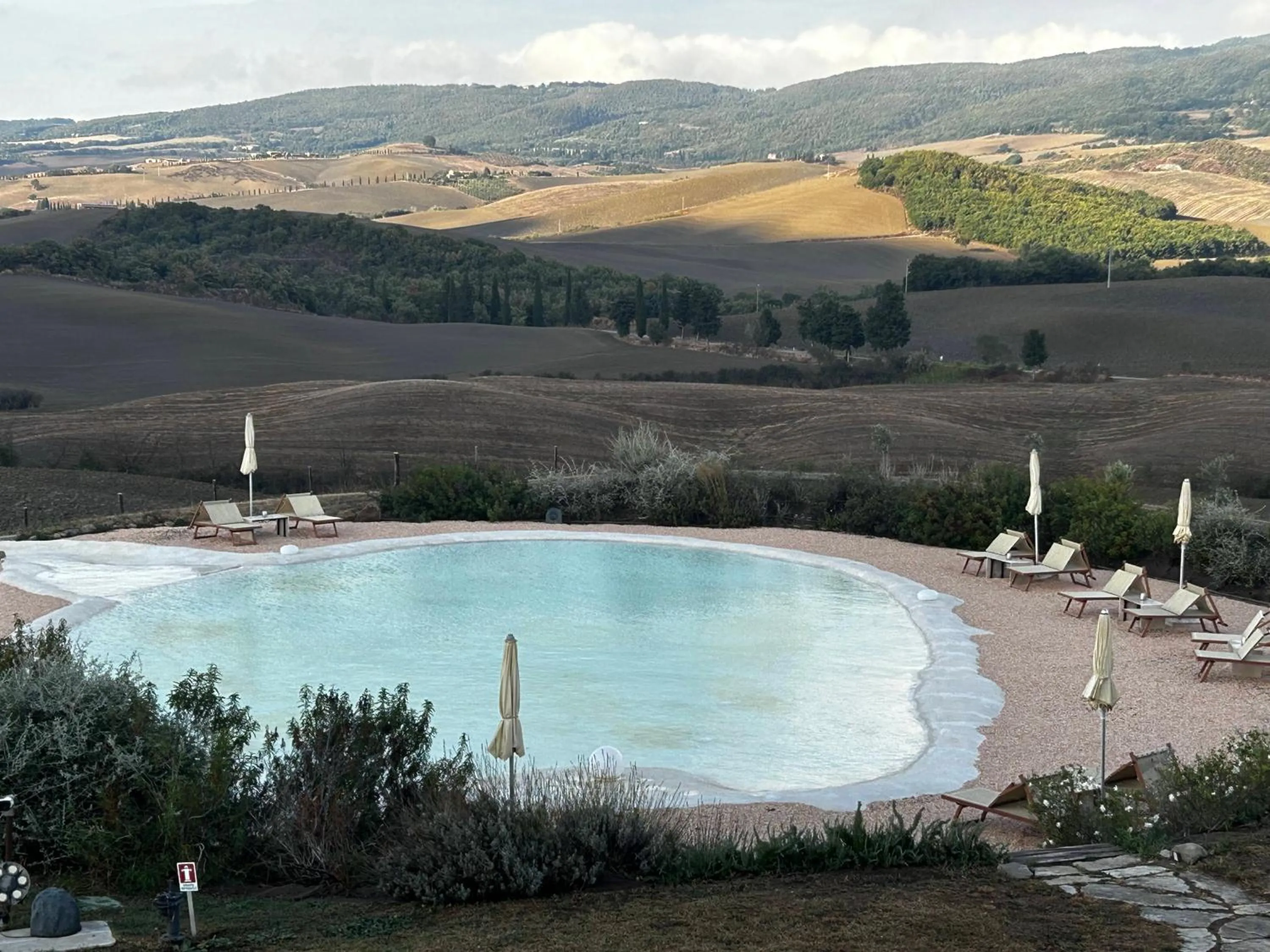 Swimming pool in RELAIS VAL D'ORCIA