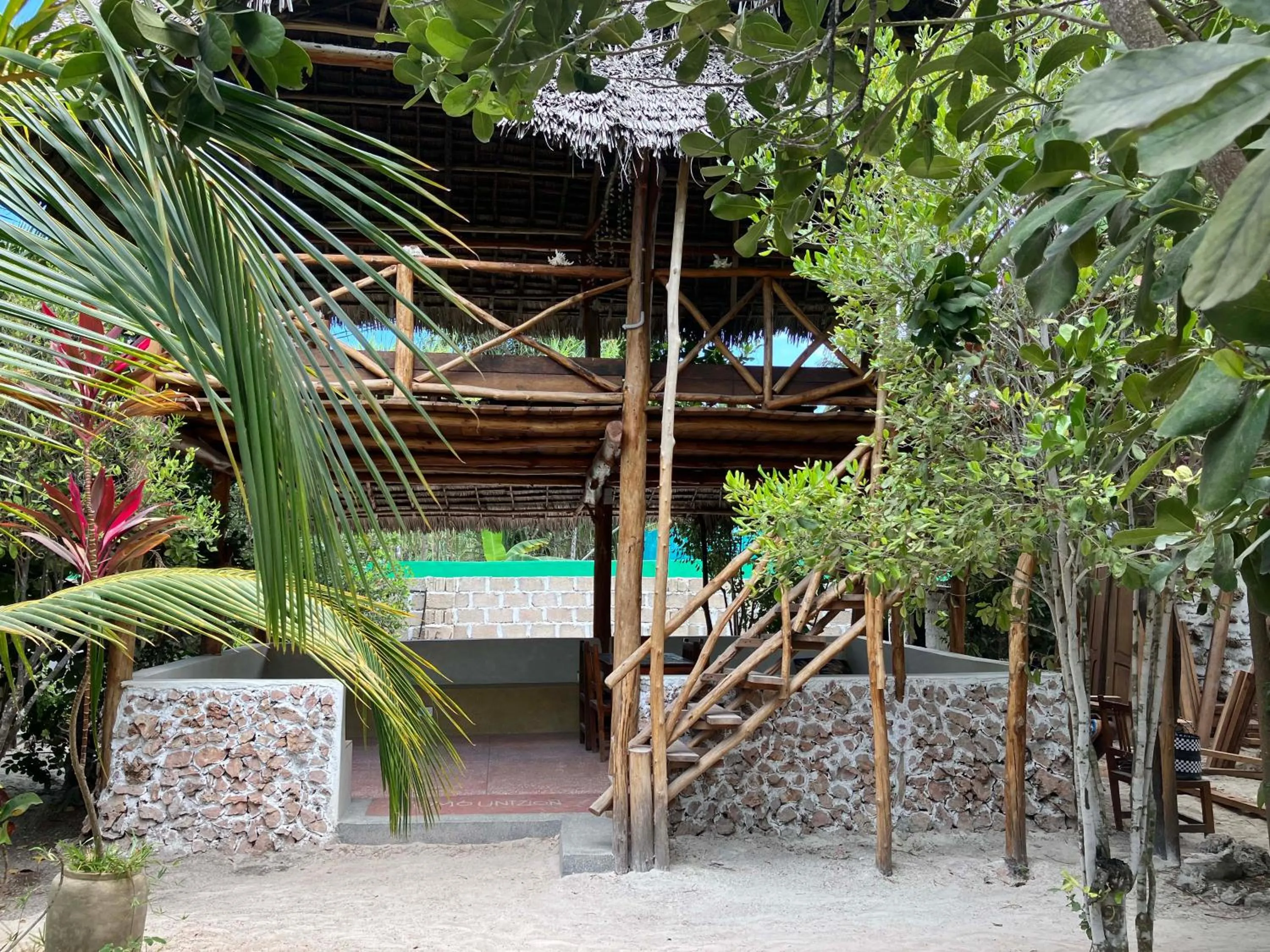 Seating area in Mount Zion Lodge