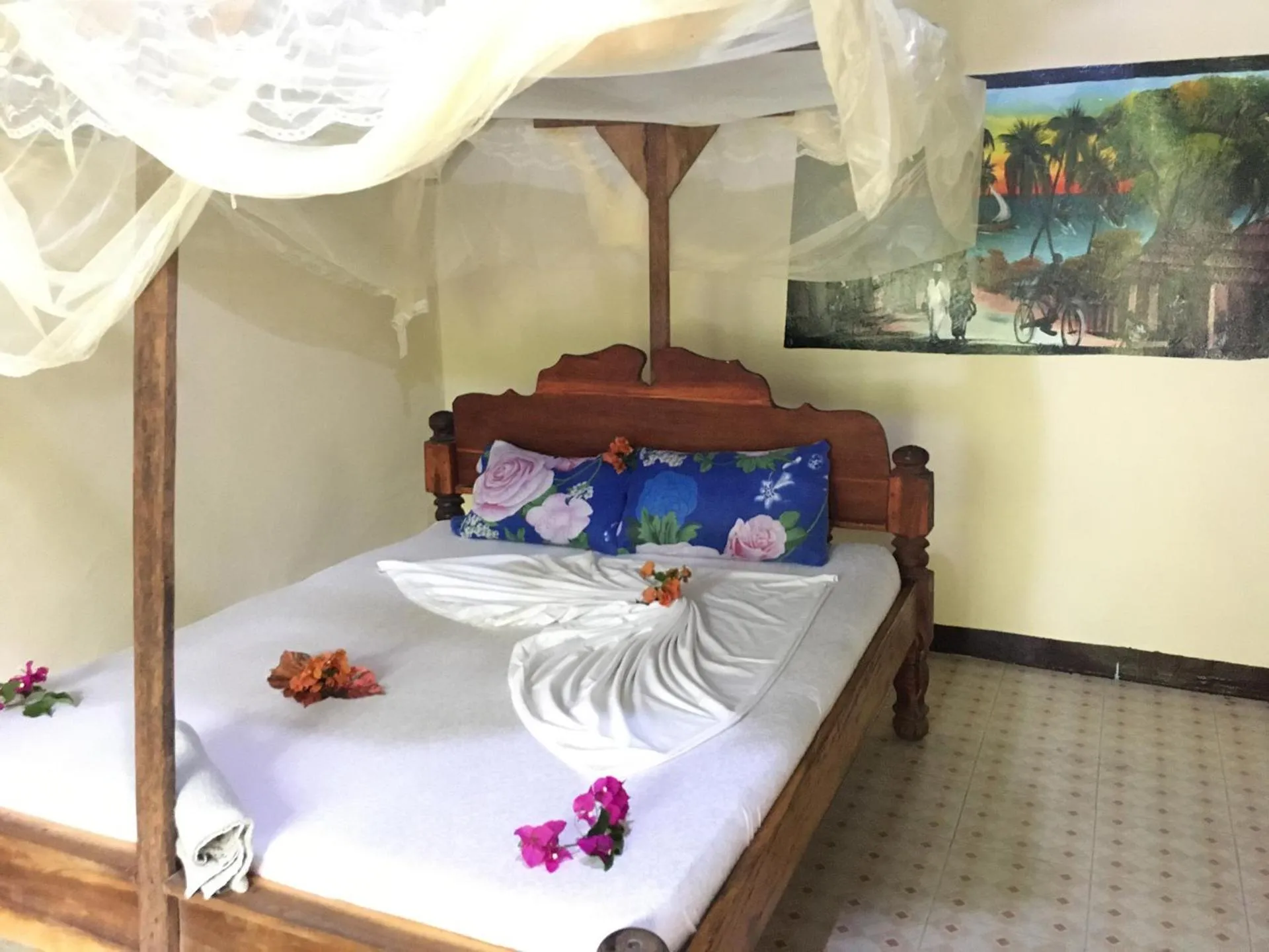 Bed in Mount Zion Lodge