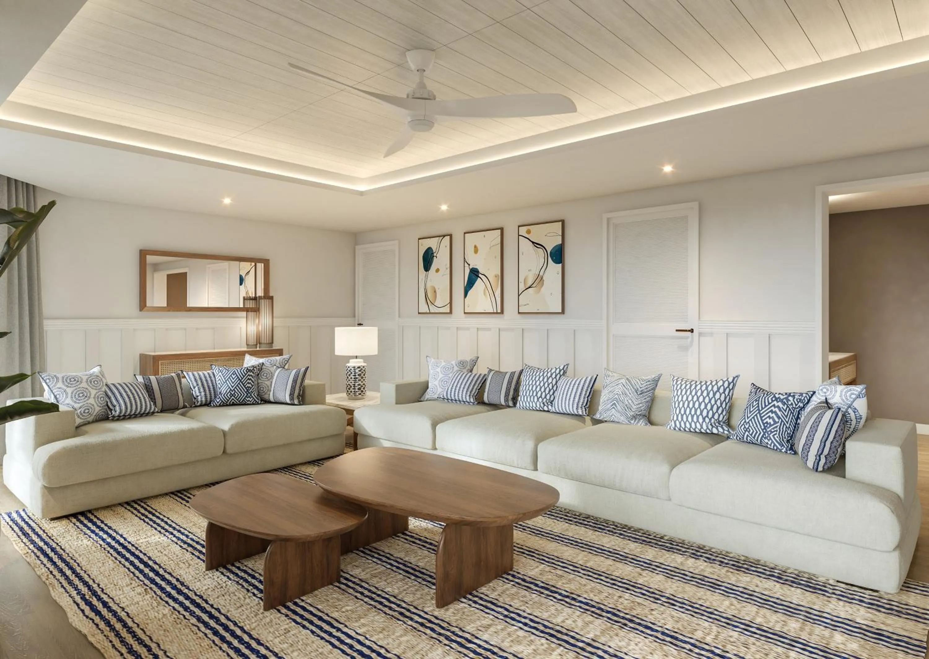 Living room in Secrets Saint Lucia Resort & Spa - All Inclusive