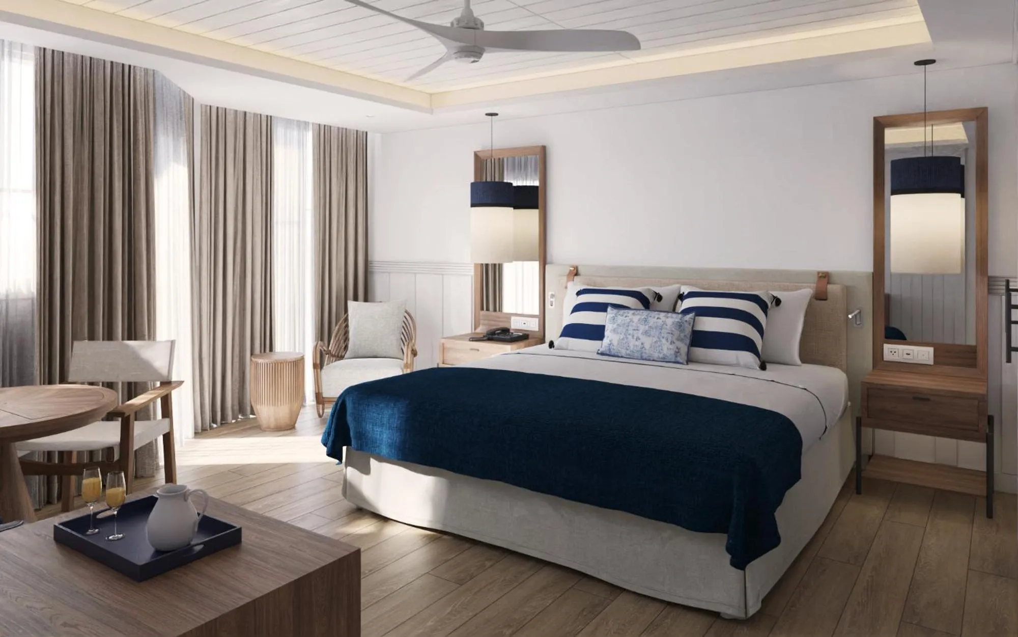 Bedroom, Bed in Secrets Saint Lucia Resort & Spa - All Inclusive