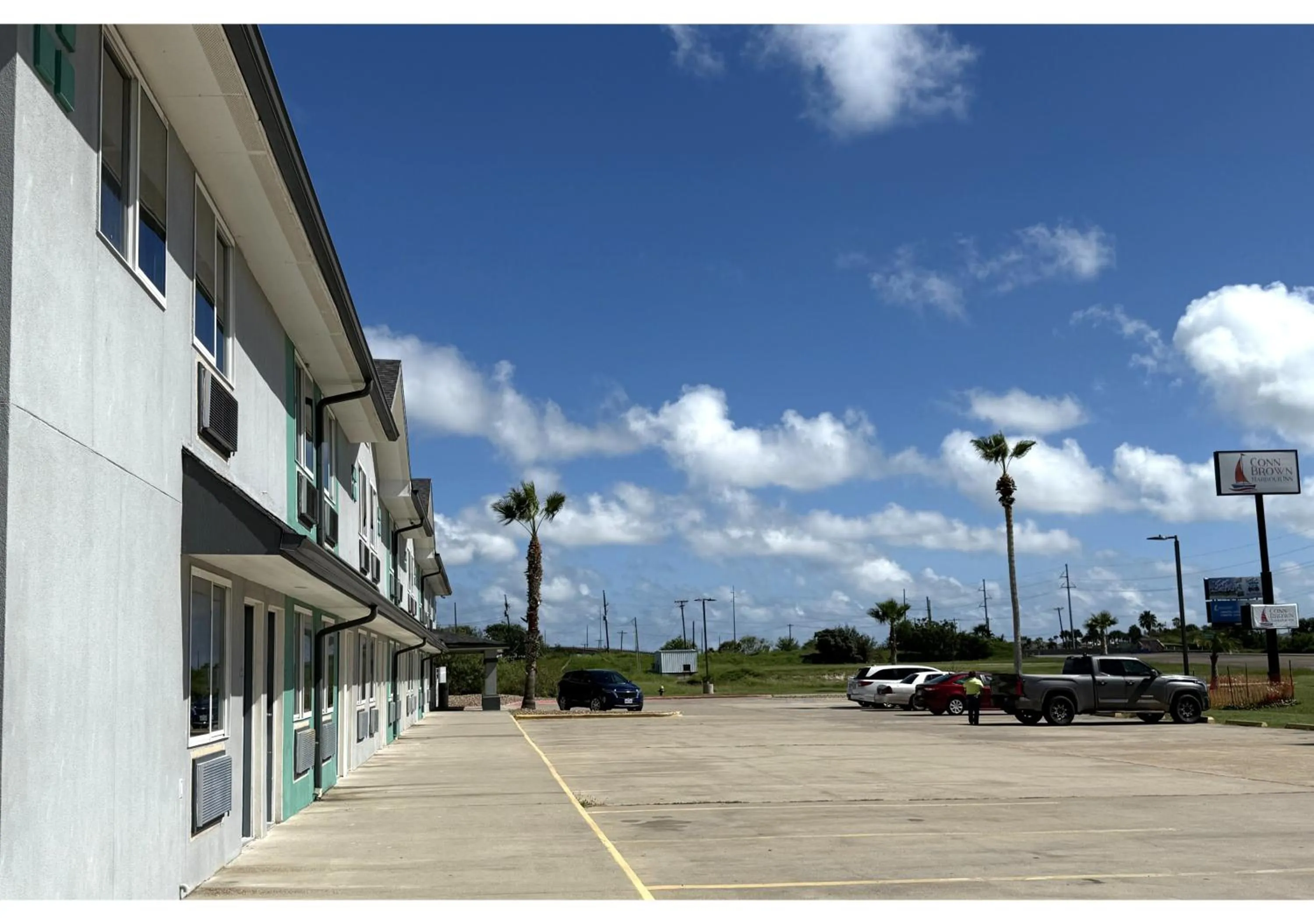 Parking in Conn Brown Harbour Inn Aransas Pass Corpus Christi