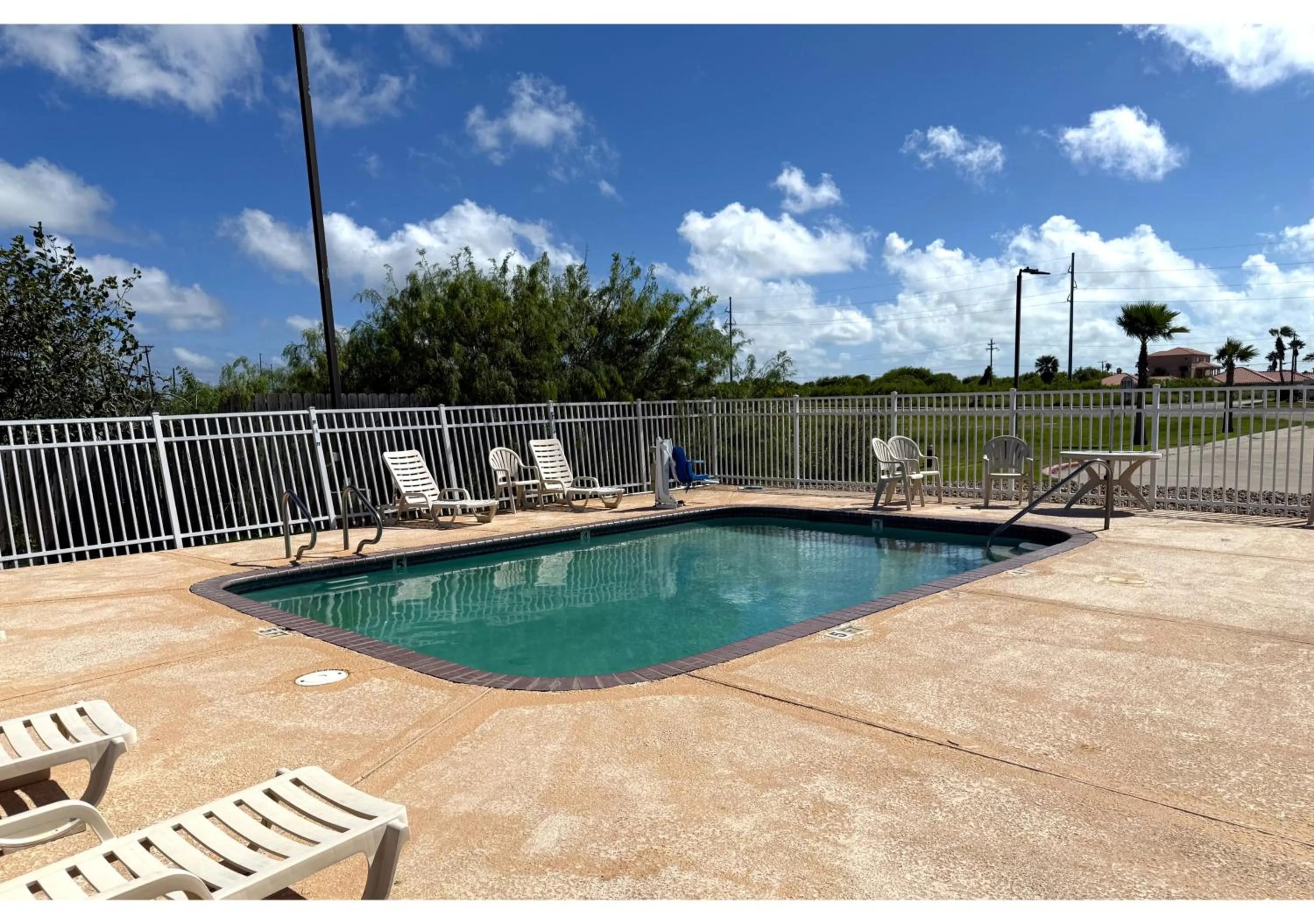 Swimming pool in Conn Brown Harbour Inn Aransas Pass Corpus Christi