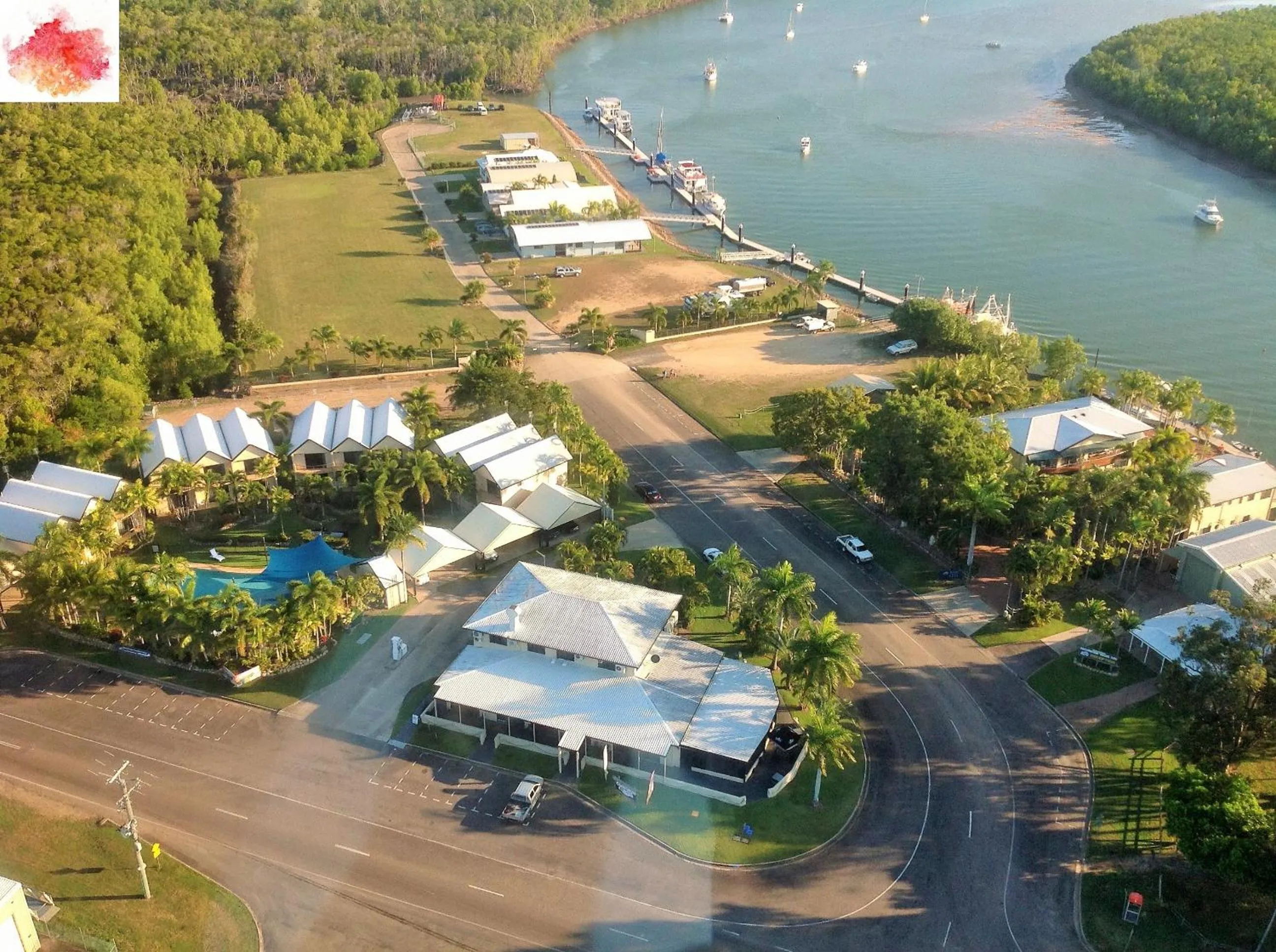 Bird's eye view in Hinchinbrook Resorts Management Pty Ltd