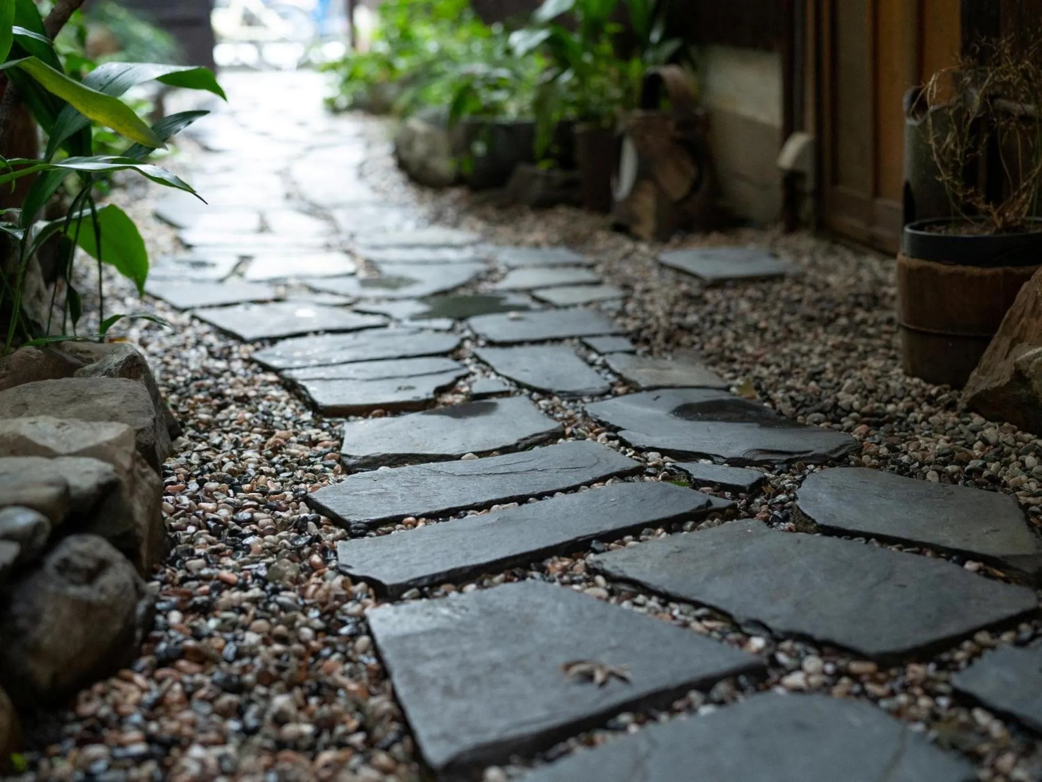 Facade/entrance in Guest House Waraku-An