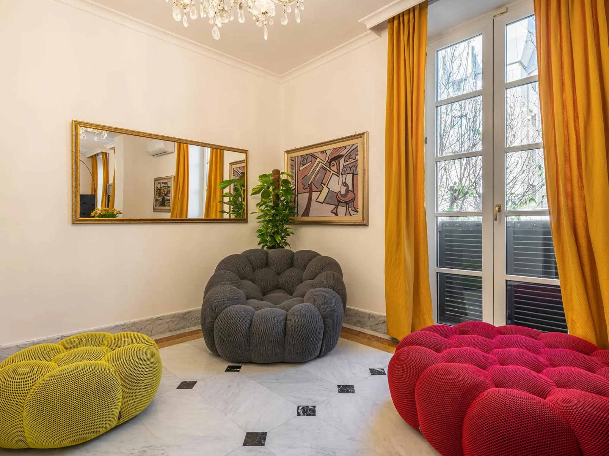 Seating area in Relais La Lanterne