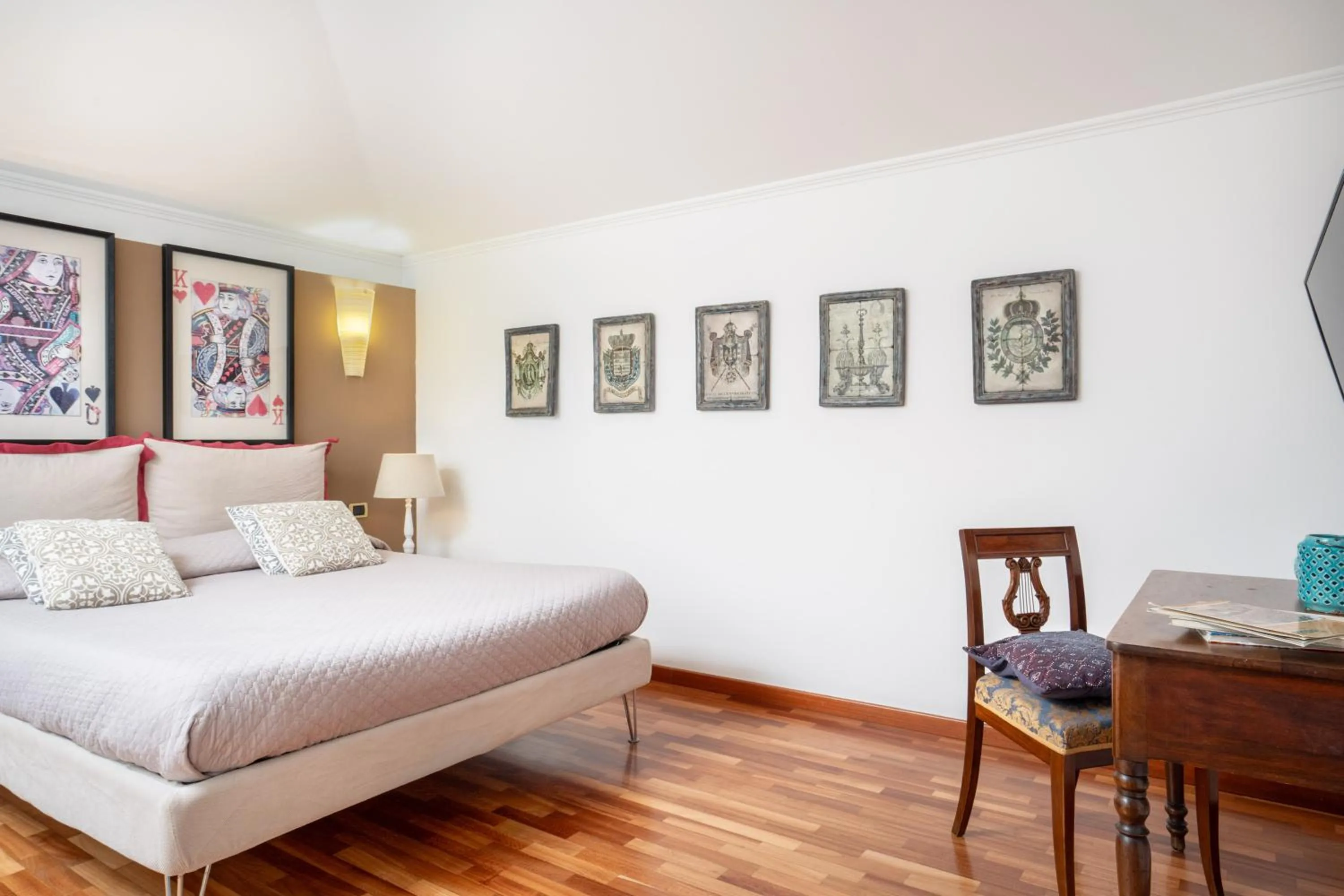 Bed in Relais La Lanterne