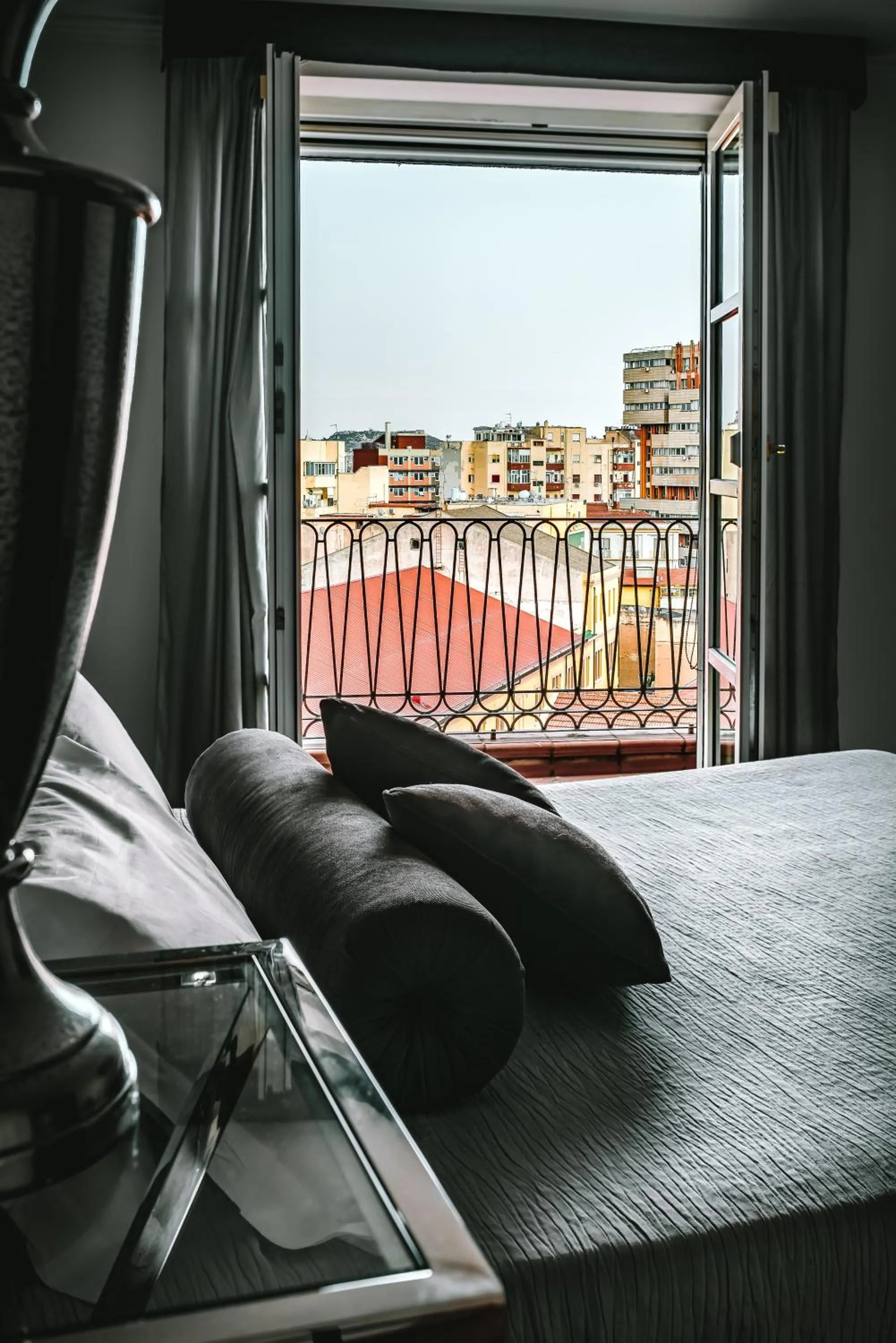 City view, Bed in Relais La Lanterne