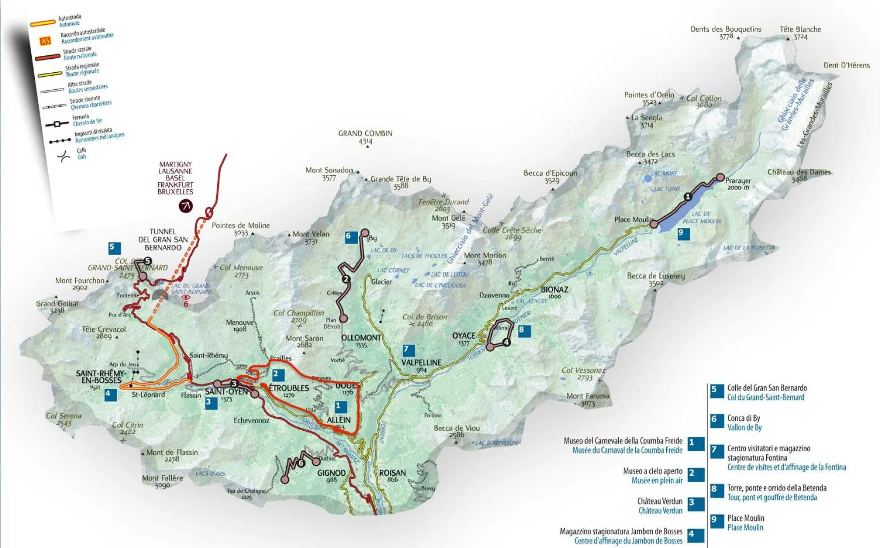 Floor plan in Nuit a Pleiney