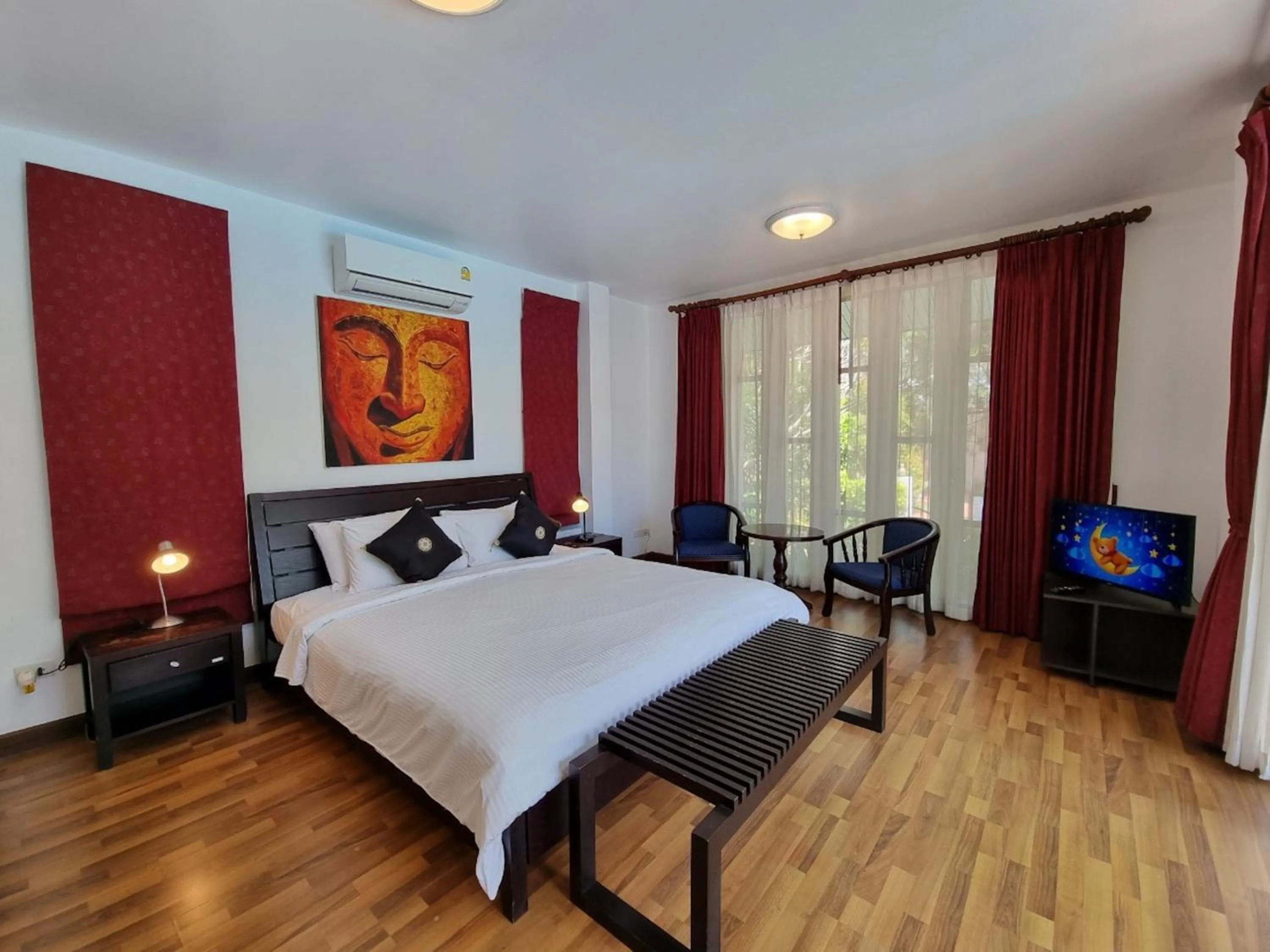 Bedroom, Bed in Baan Gecko