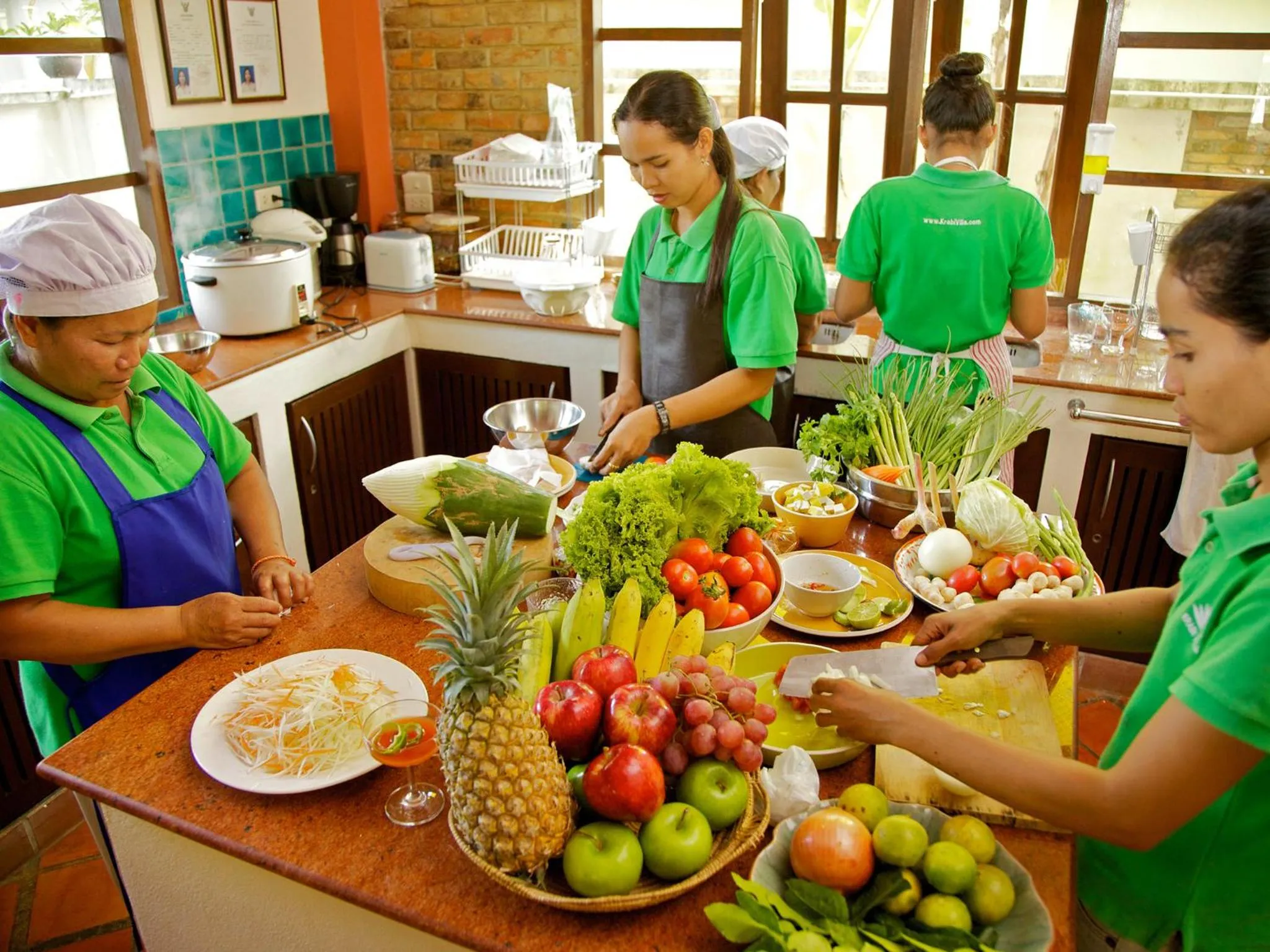 Decorative detail in Baan Gecko