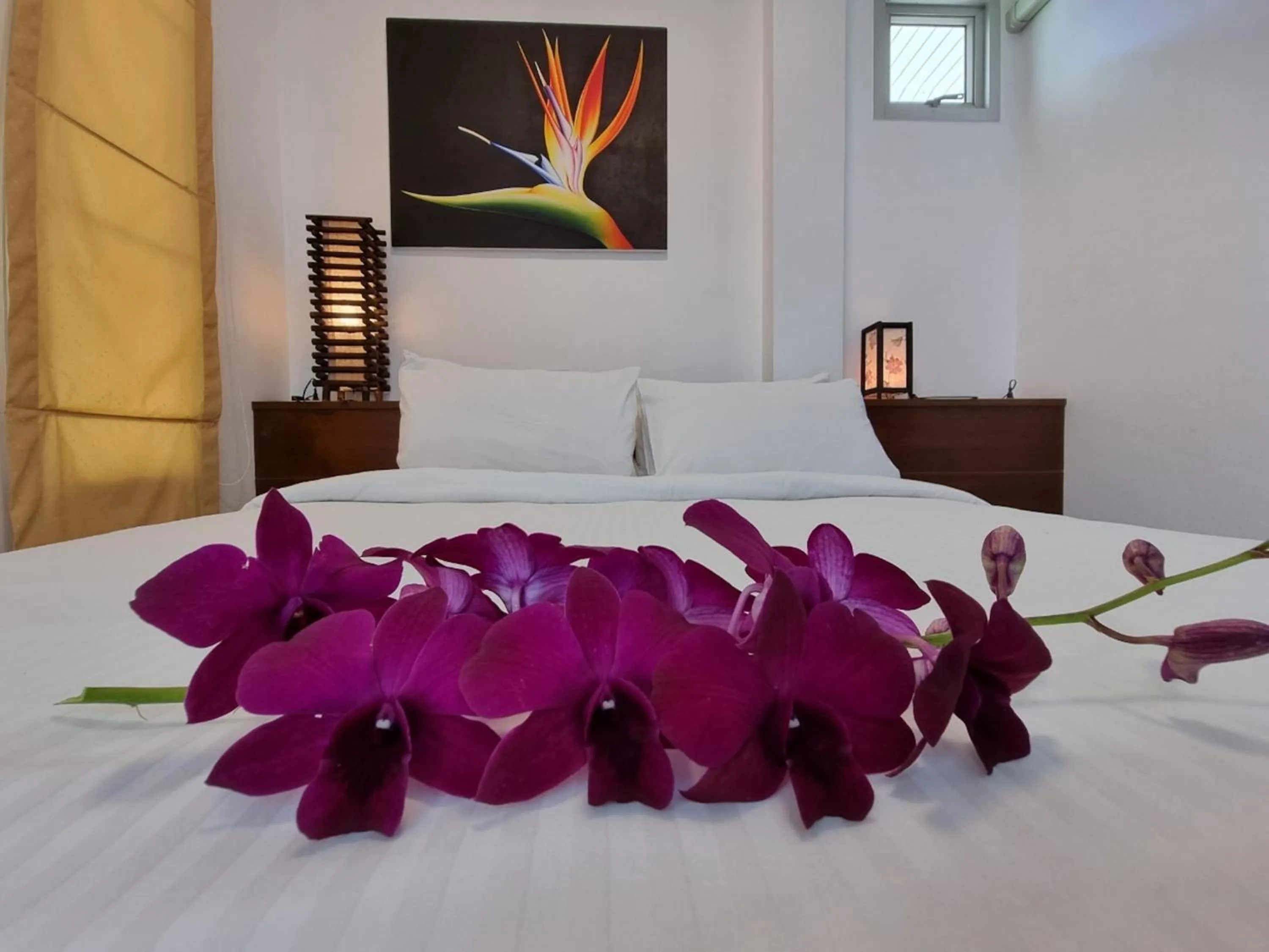 Bedroom, Bed in Baan Gecko