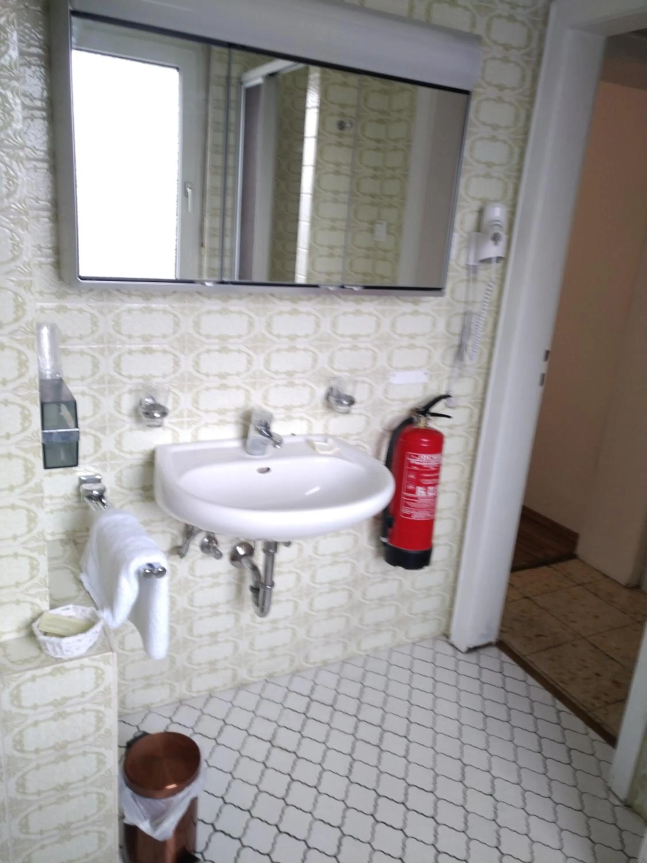 Bathroom in Hotel Zentrum