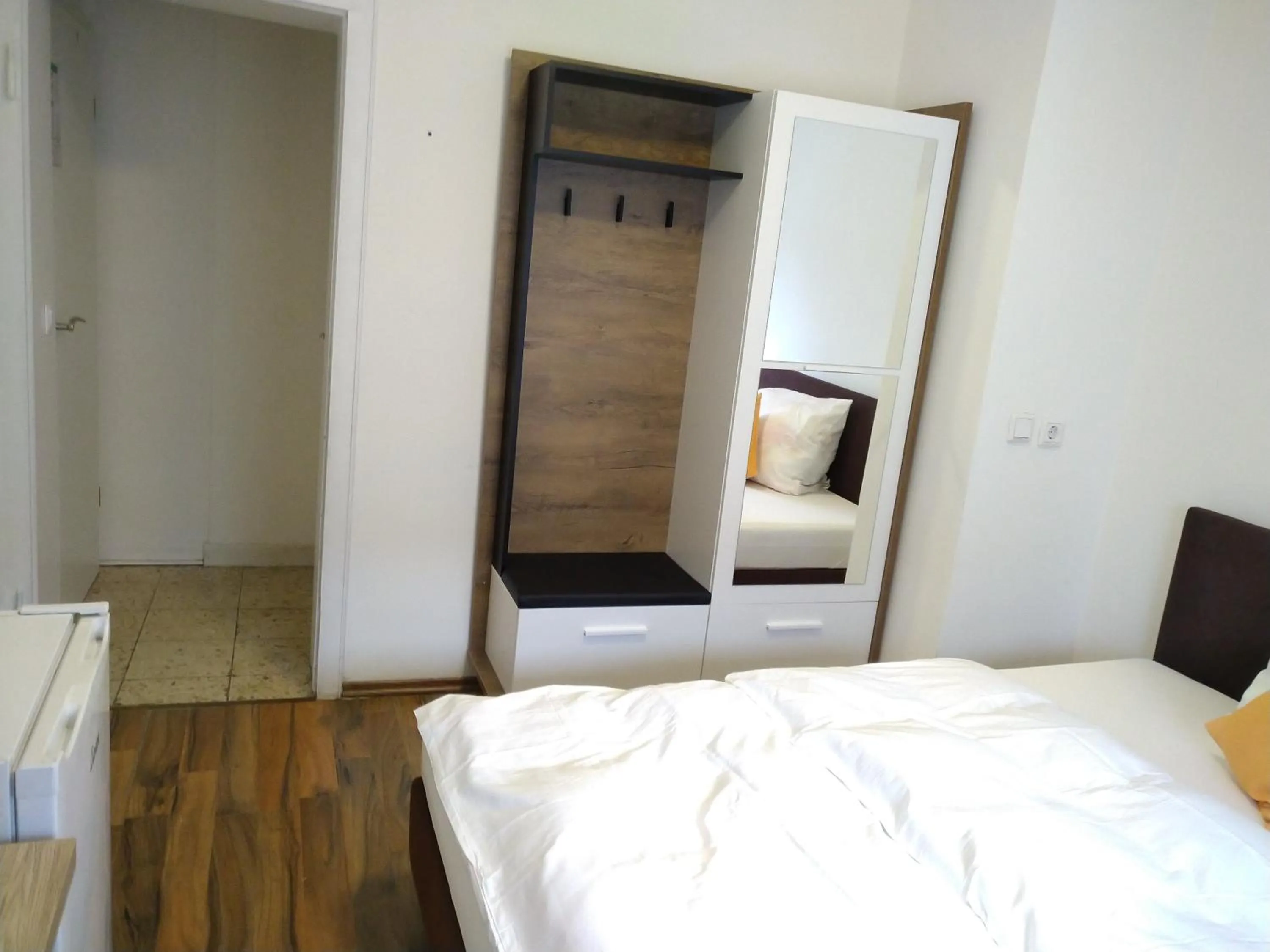 Bed in Hotel Zentrum