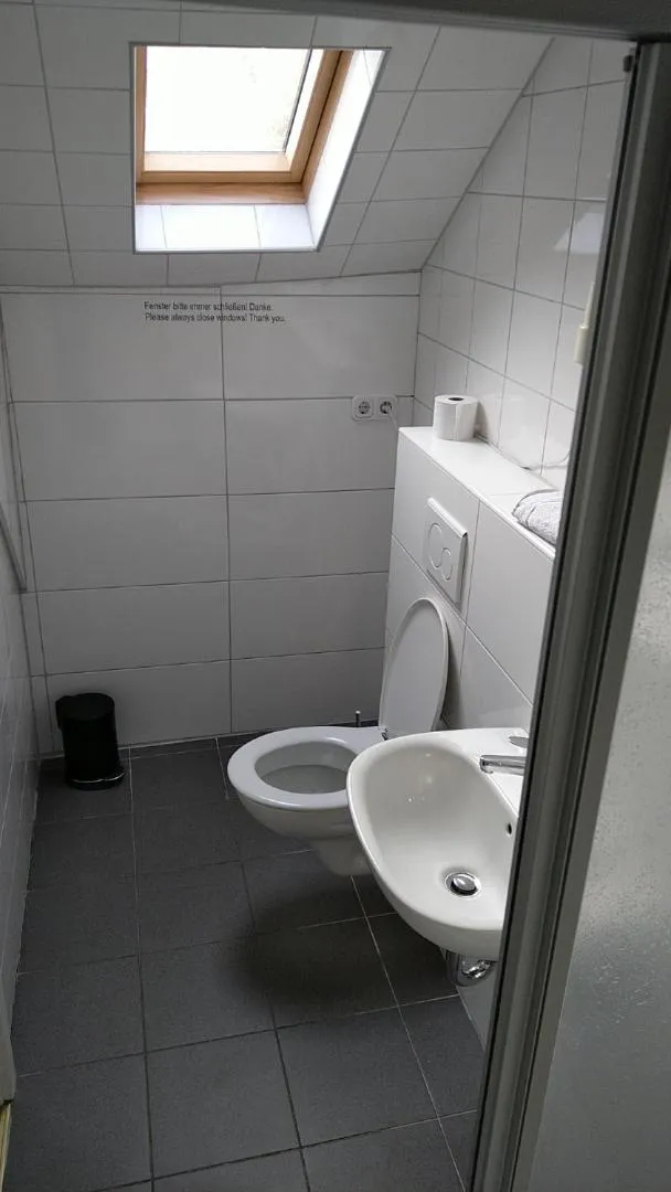 Toilet in Hotel Zentrum