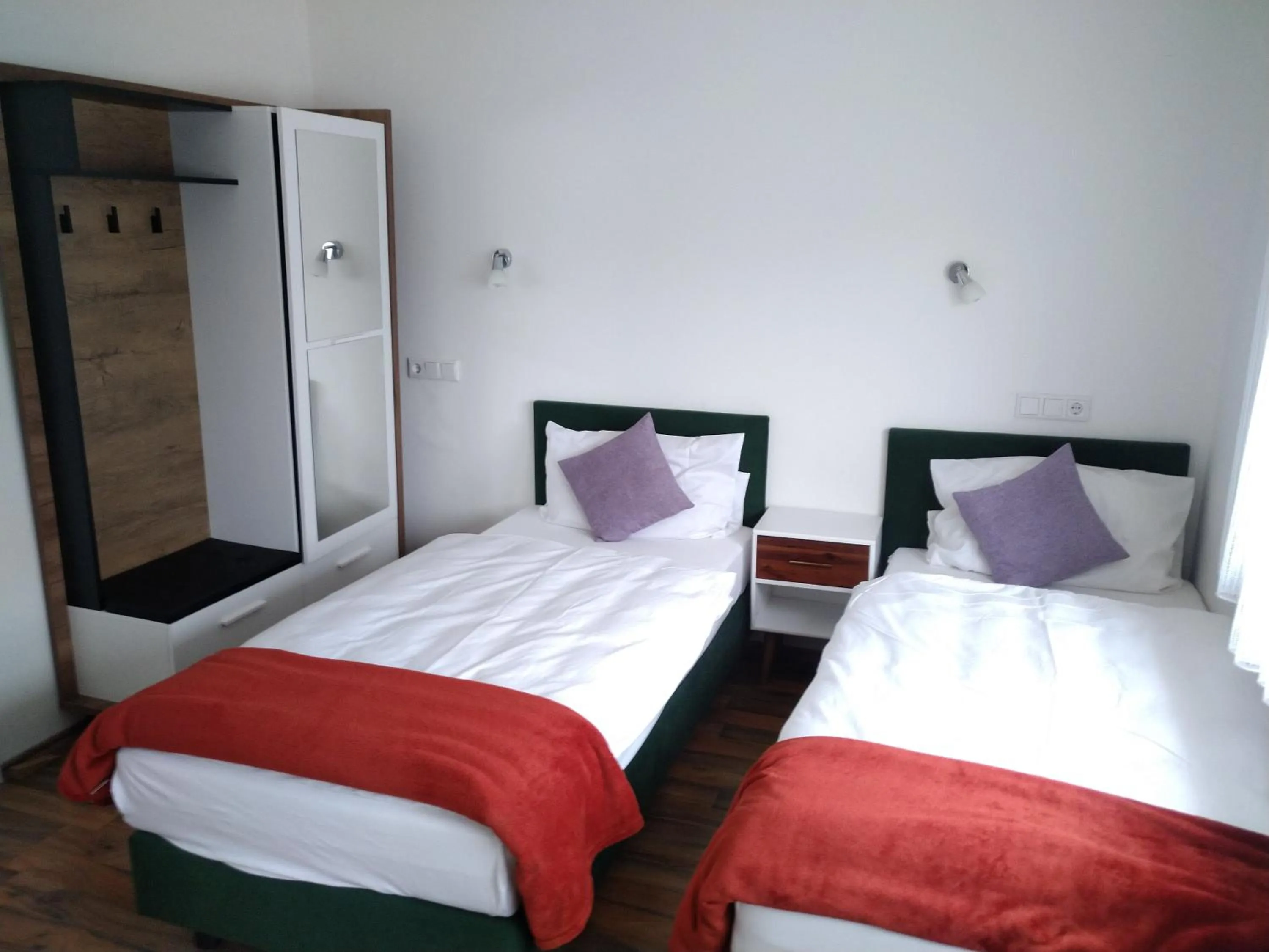 Bed in Hotel Zentrum