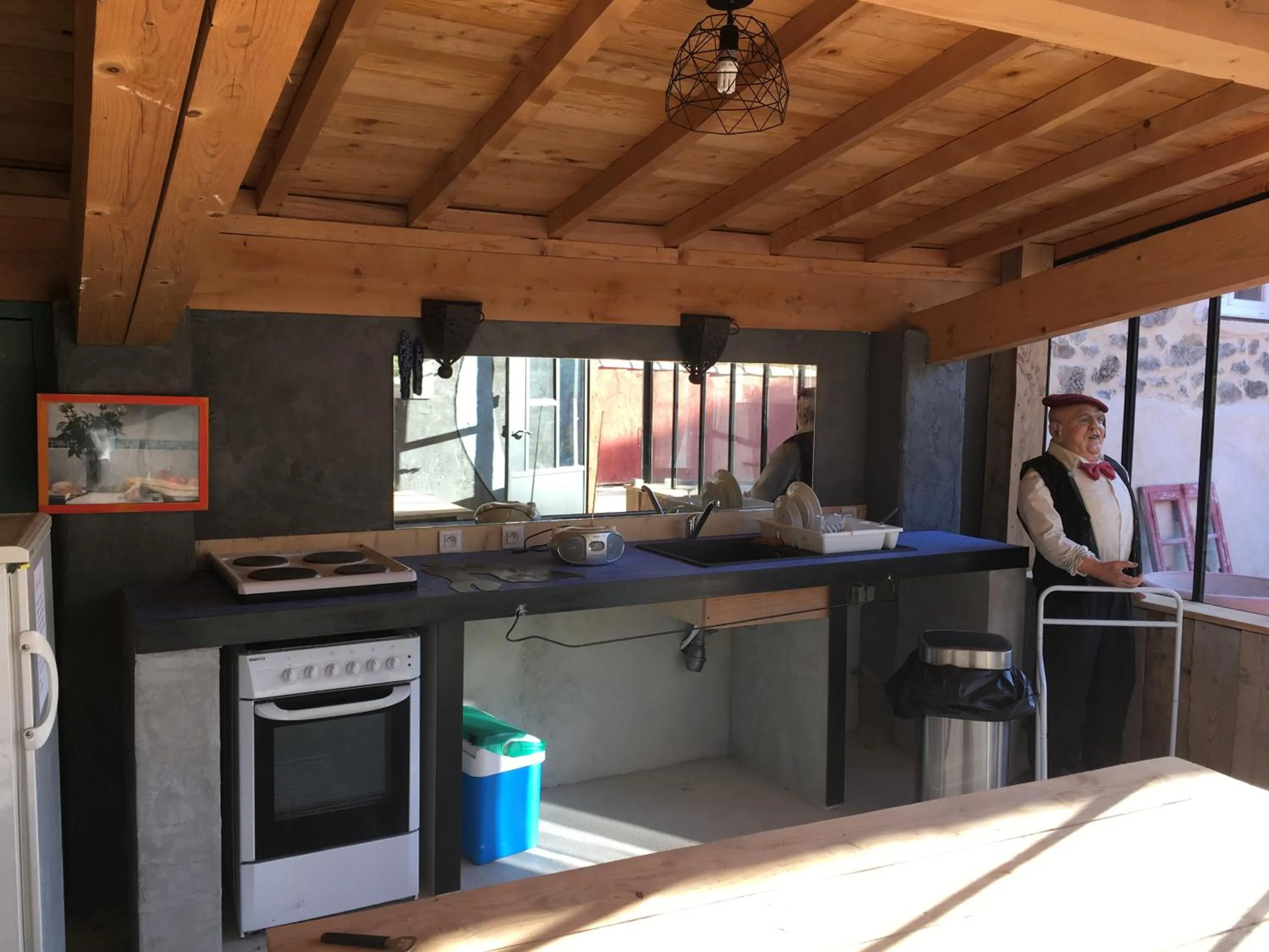 Kitchen or kitchenette in tempepailla