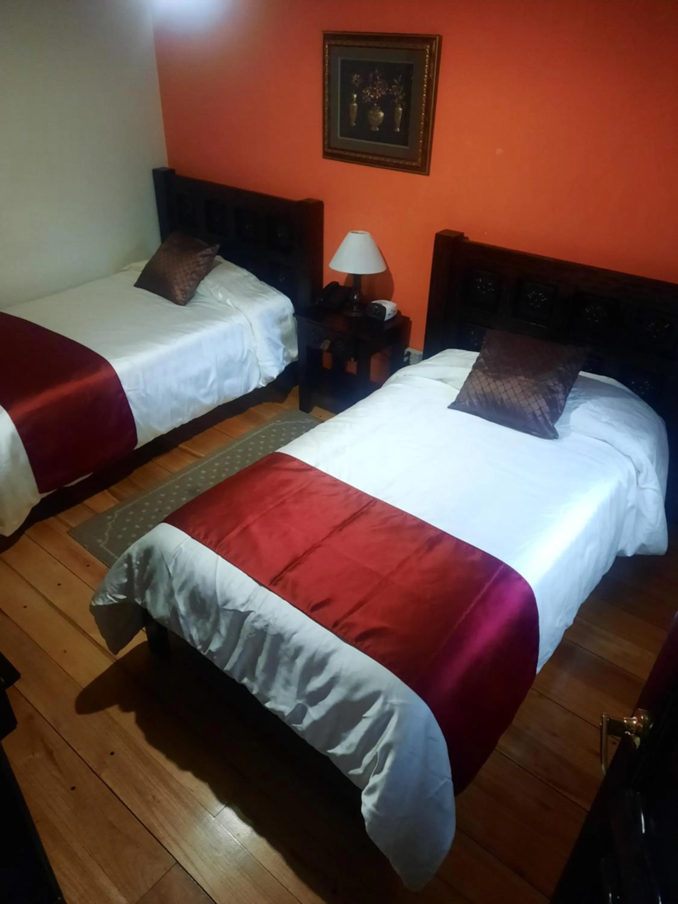 Photo of the whole room, Bed in La Posada Cuencana Hotel