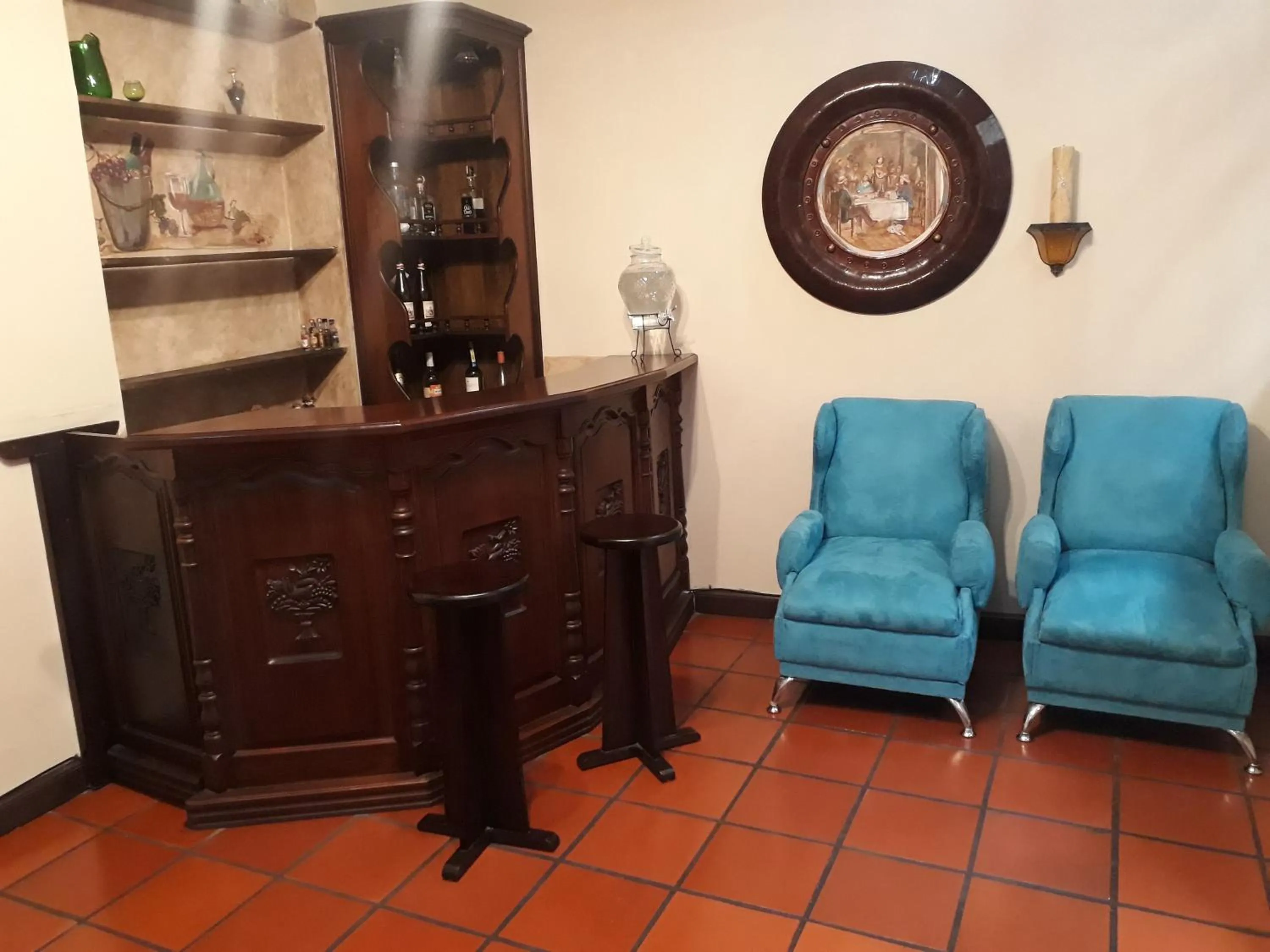 Lounge or bar in La Posada Cuencana Hotel