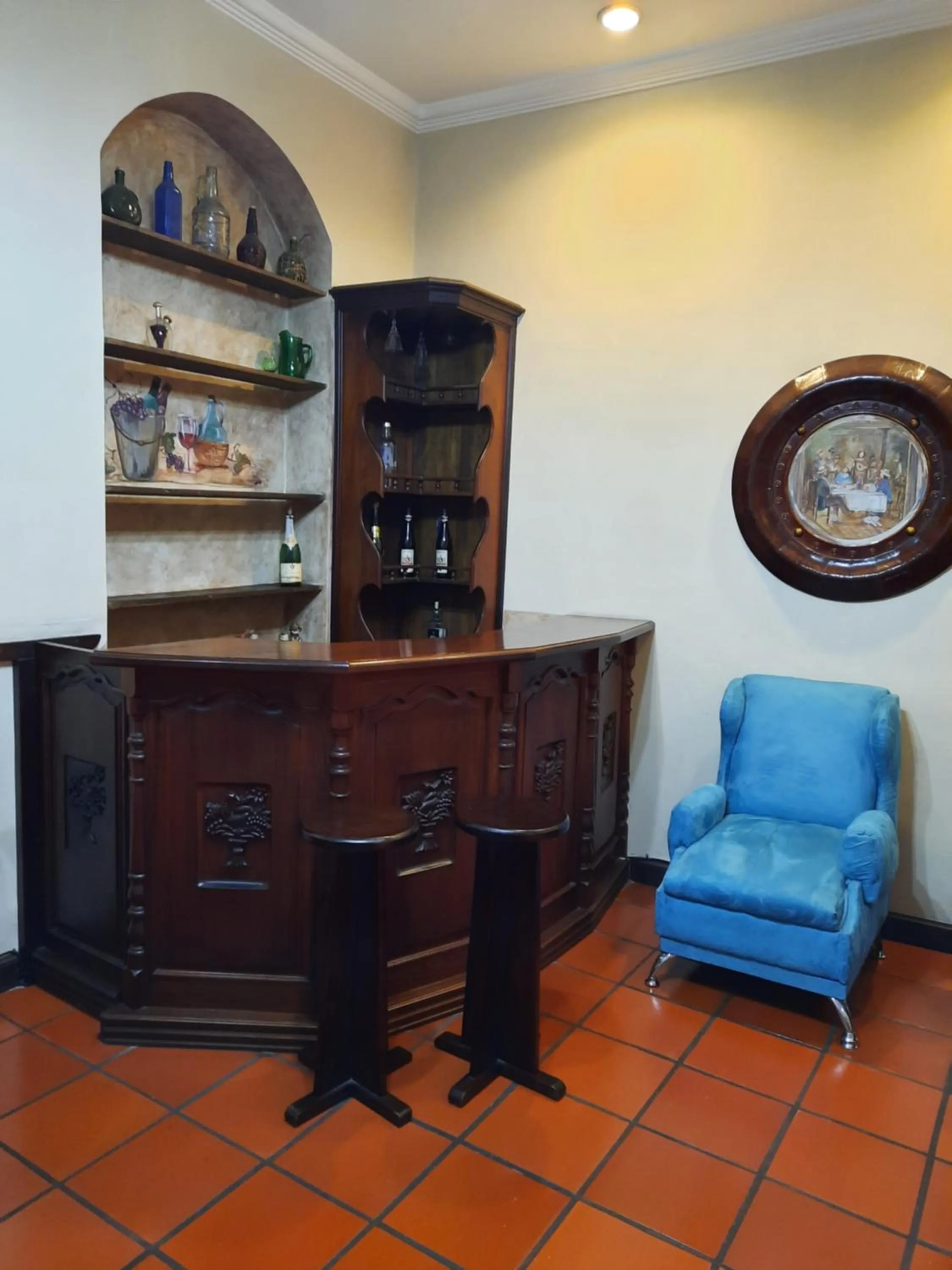 Lounge or bar in La Posada Cuencana Hotel