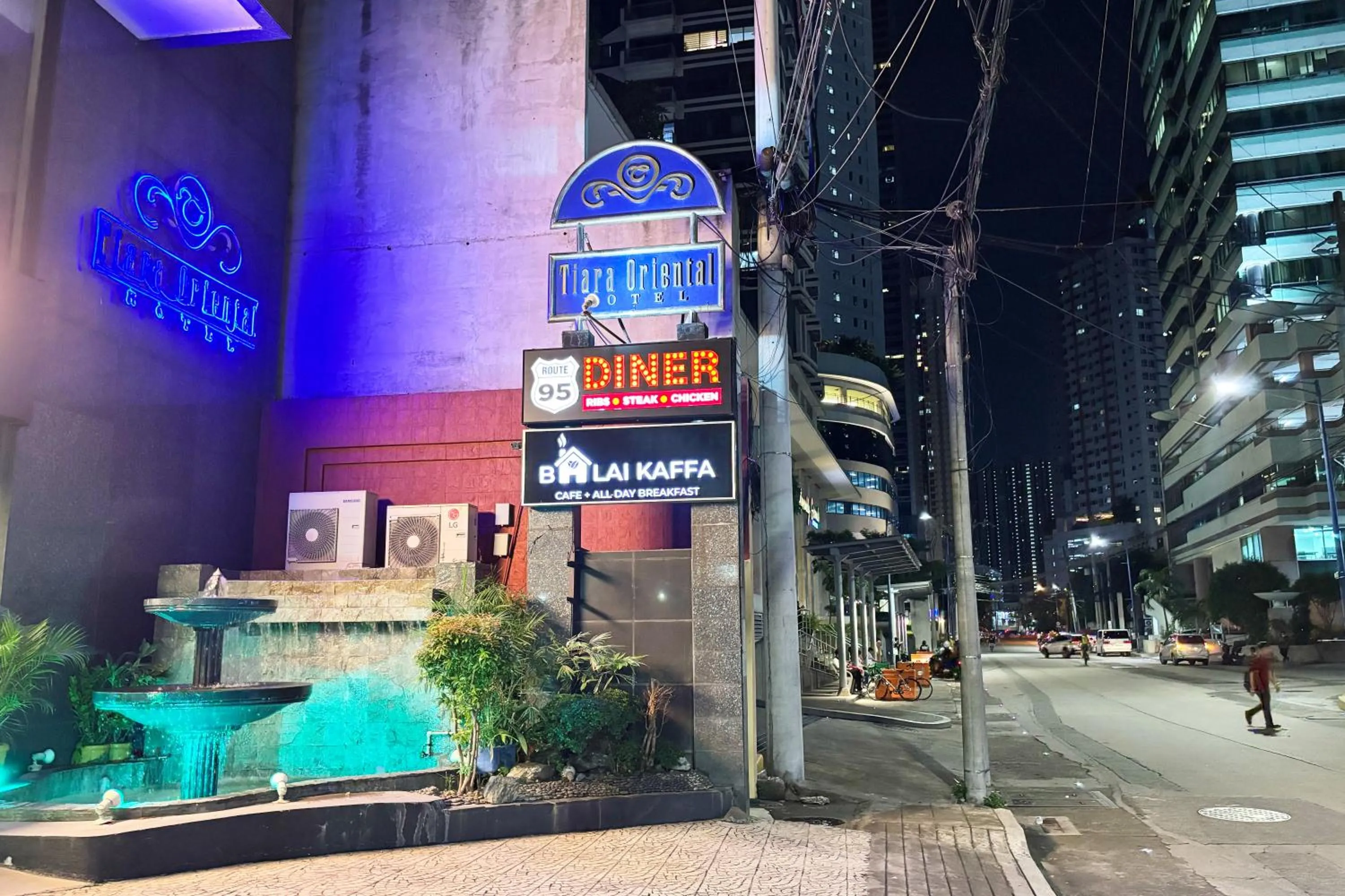 Property building in Tiara Oriental Hotel Makati powered by Cocotel