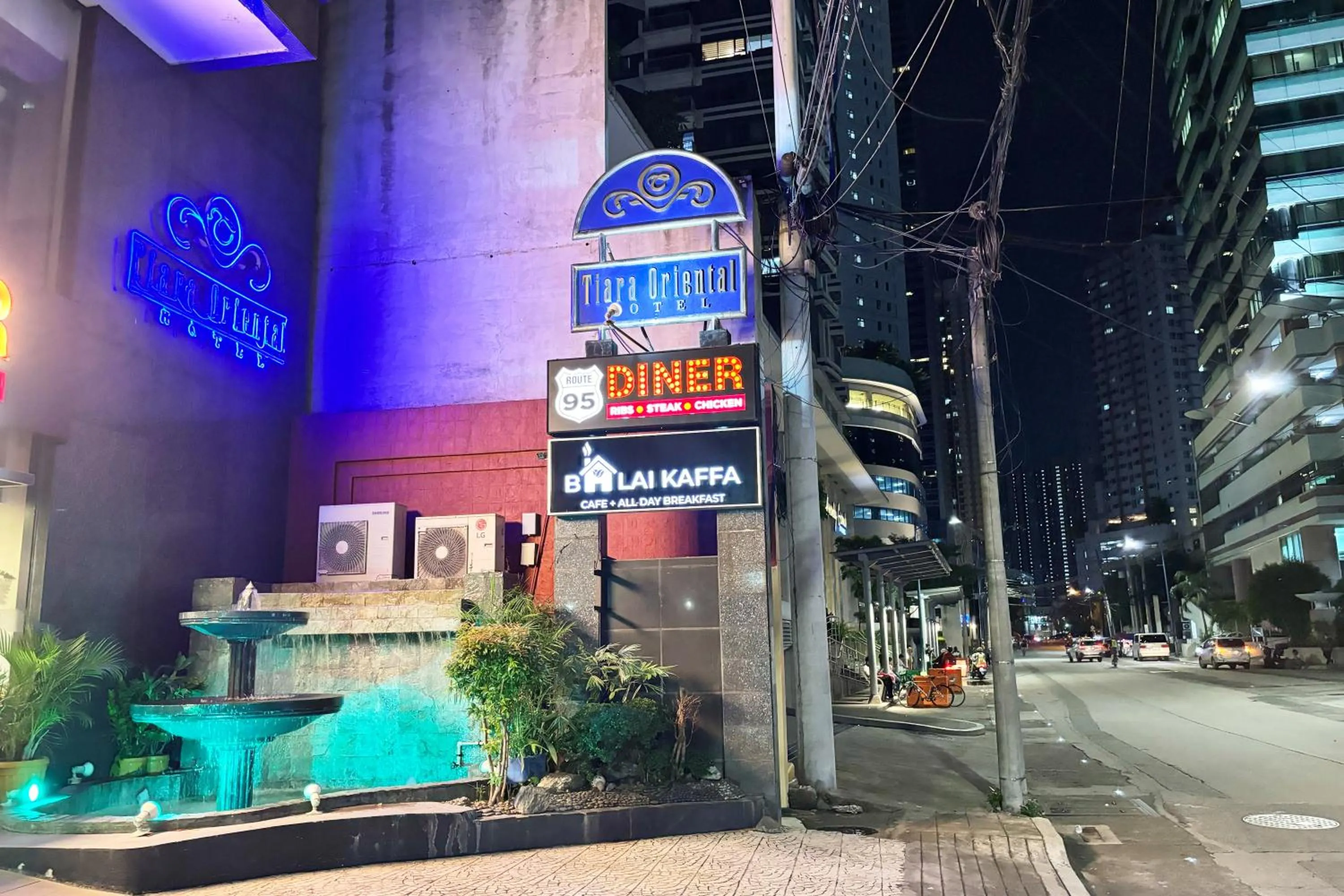 Property building in Tiara Oriental Hotel Makati powered by Cocotel