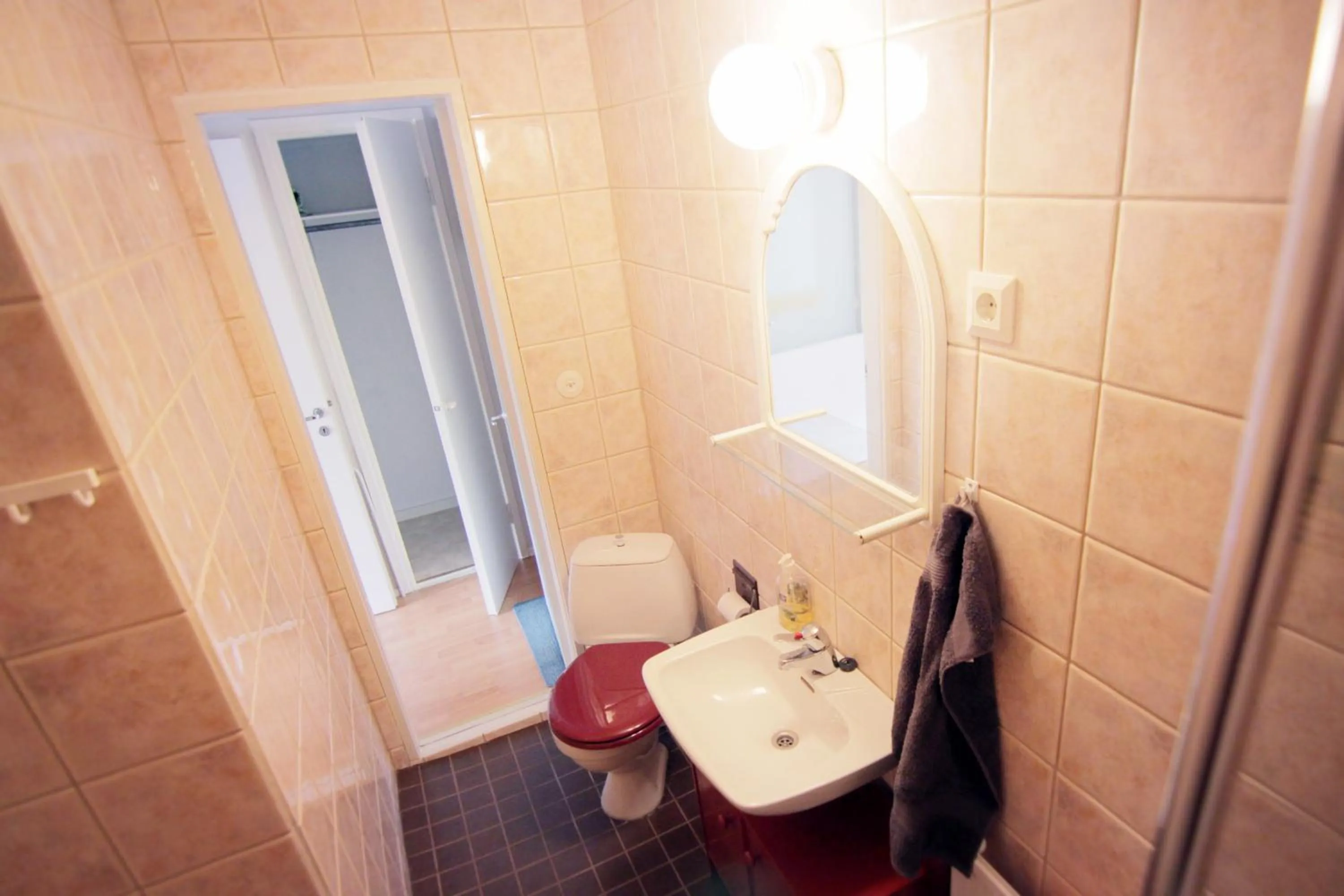 Bathroom in Apartment Hotel Kuukkarin Kortteeri