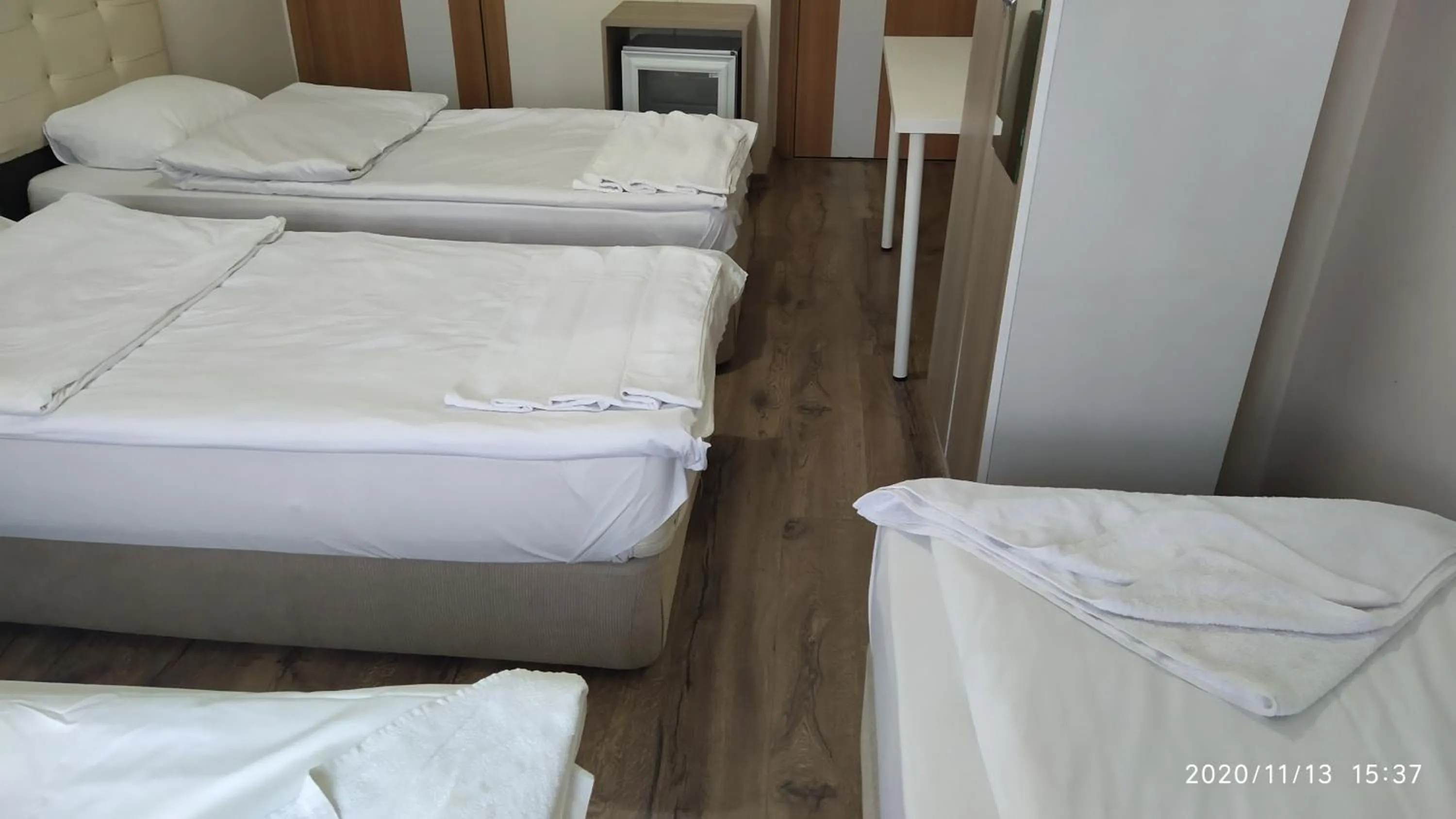 Bed in Marpalace Hotel