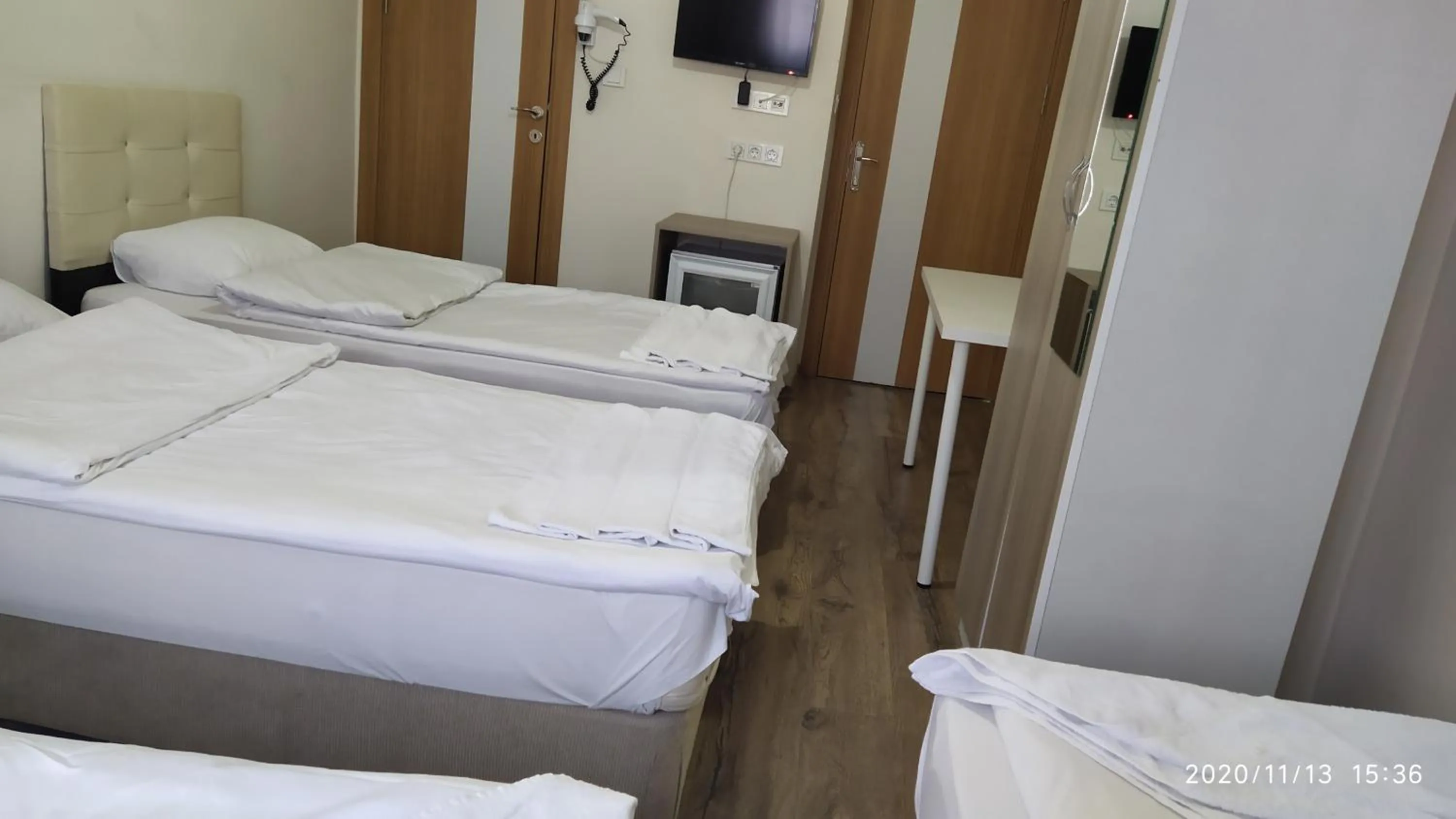 Bed in Marpalace Hotel