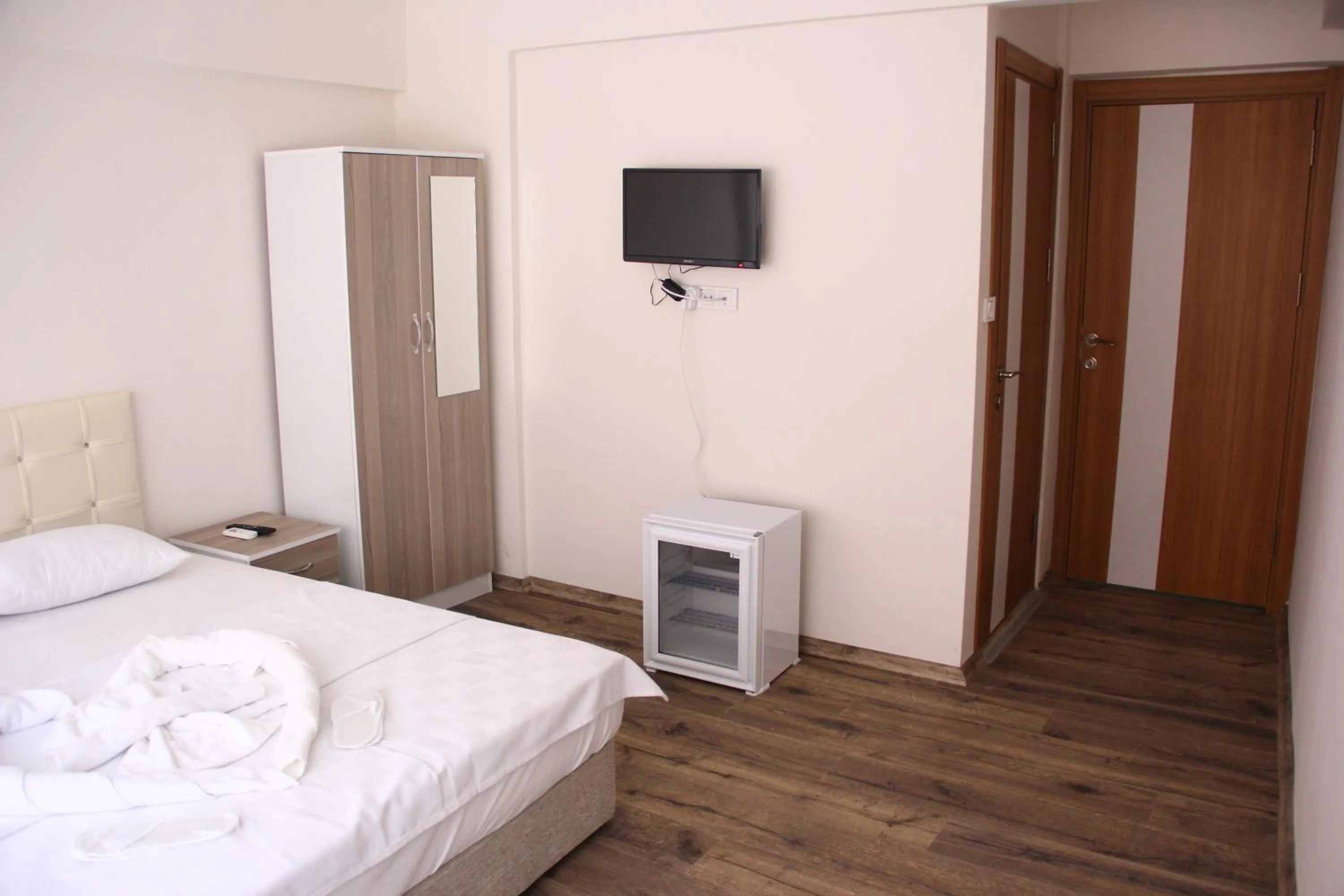 Bed in Marpalace Hotel