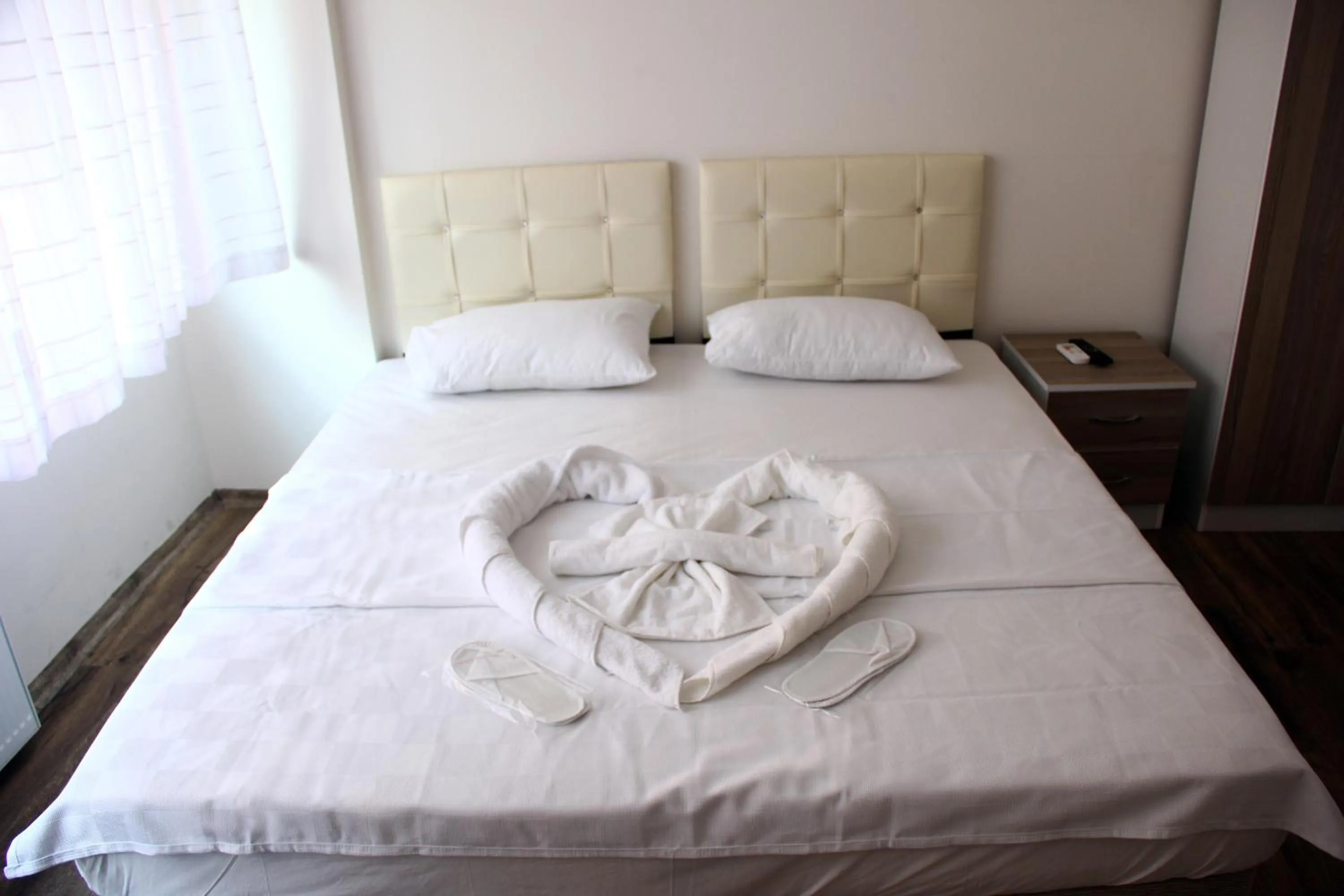 Bed in Marpalace Hotel