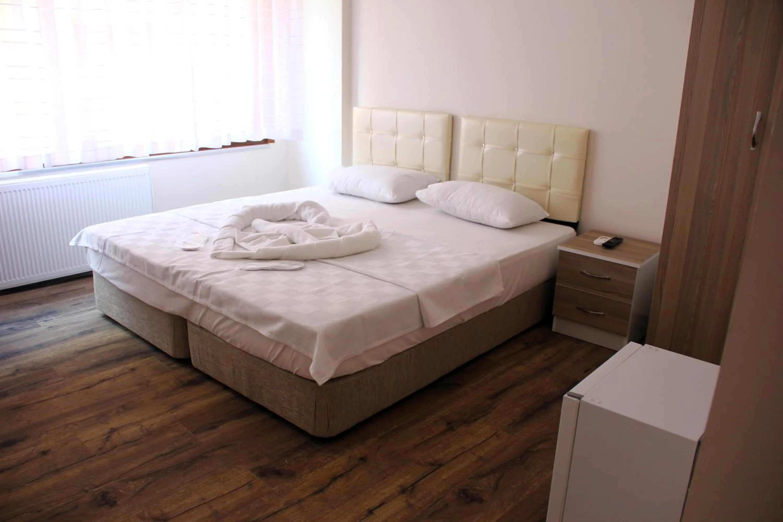 Bed in Marpalace Hotel