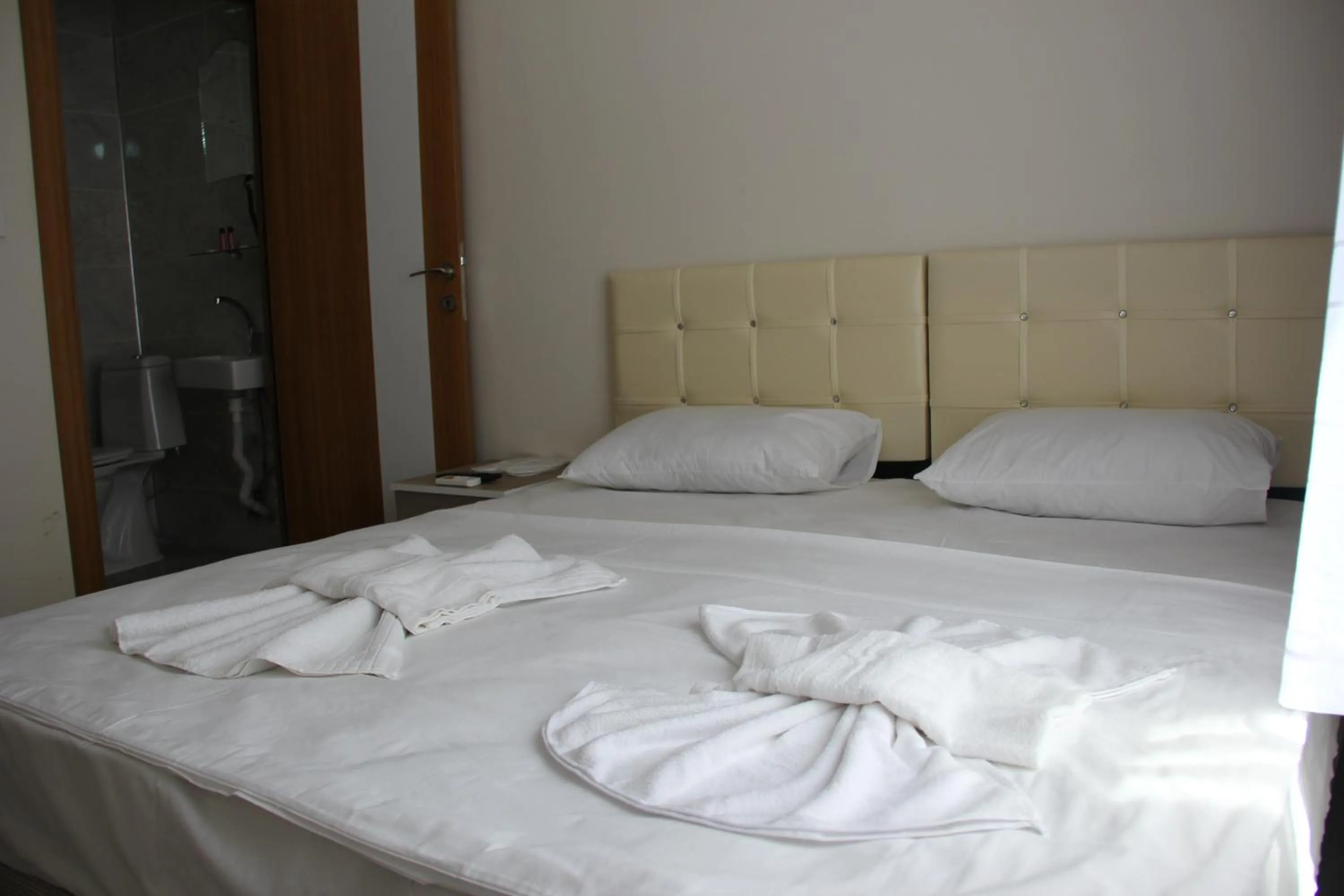 Bed in Marpalace Hotel