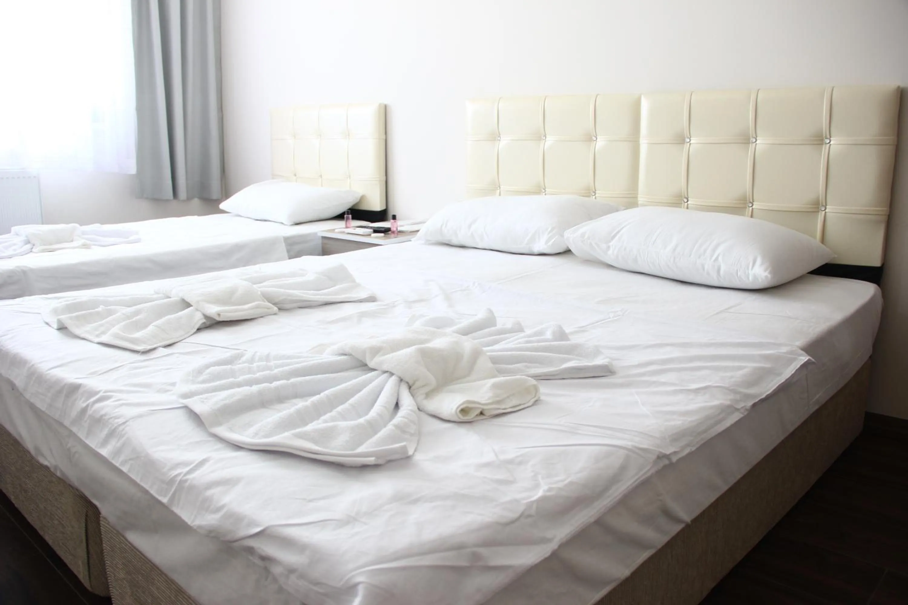 Bed in Marpalace Hotel