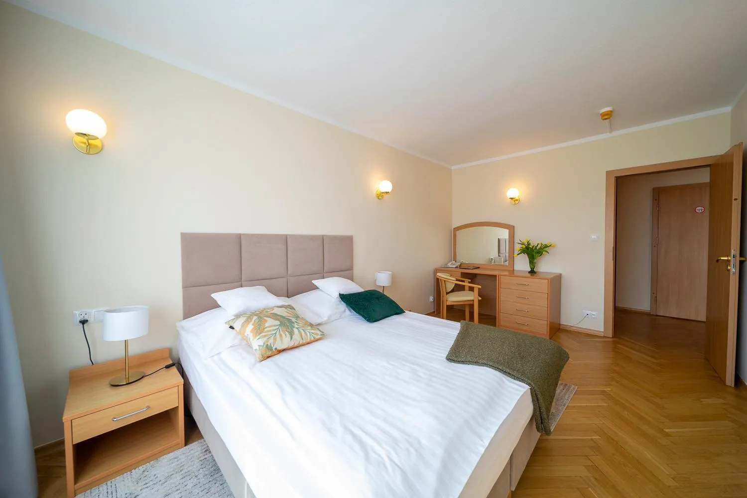 Bed in Hotel Perła Południa