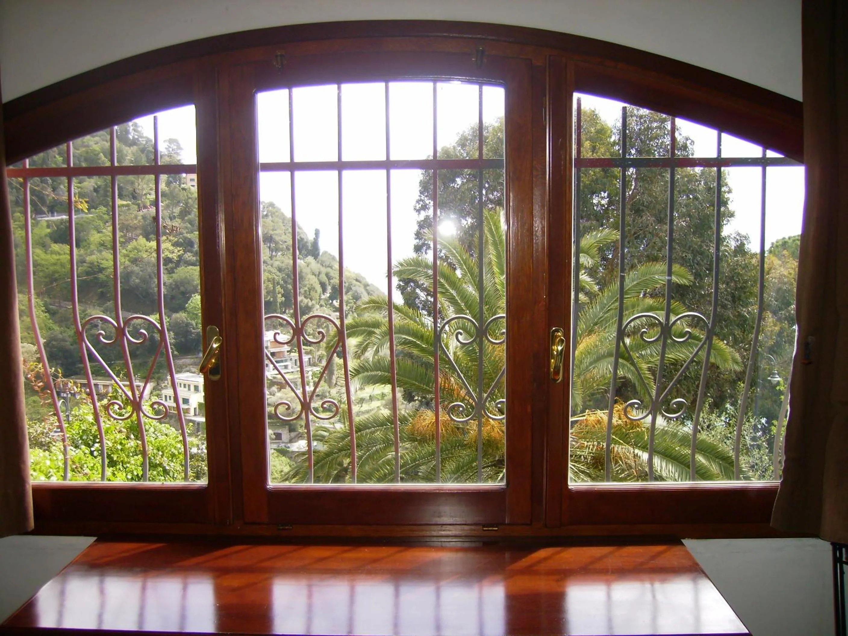 Garden view in Villa Il Respiro