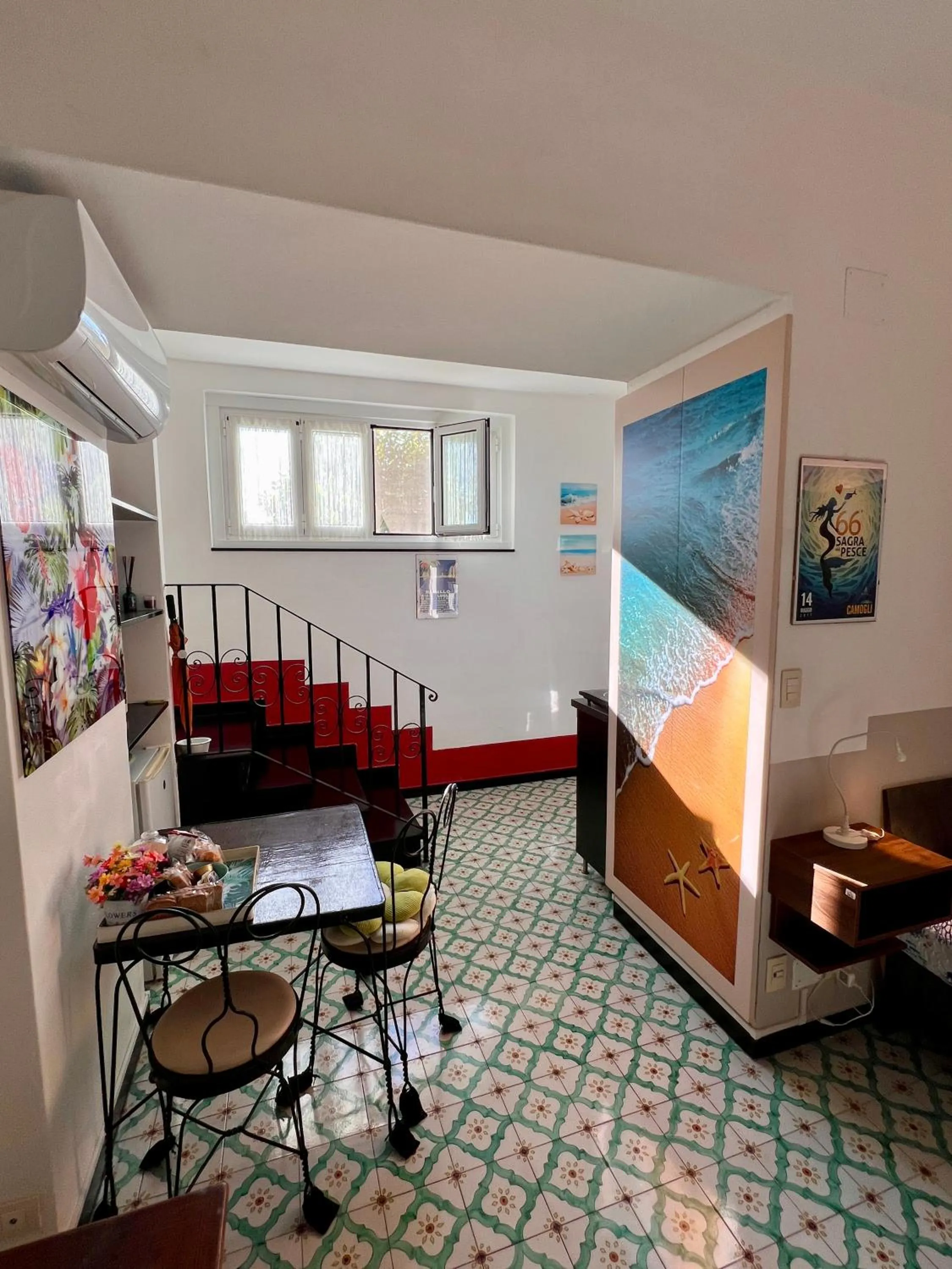 Seating area in B&B Ladidi