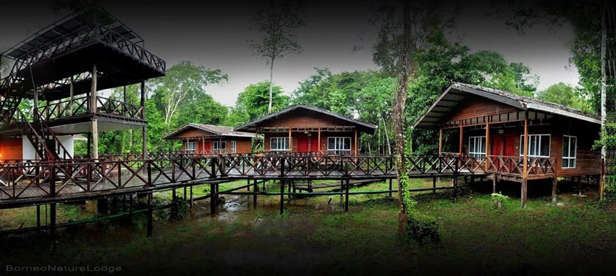 Property building in Borneo Nature Lodge