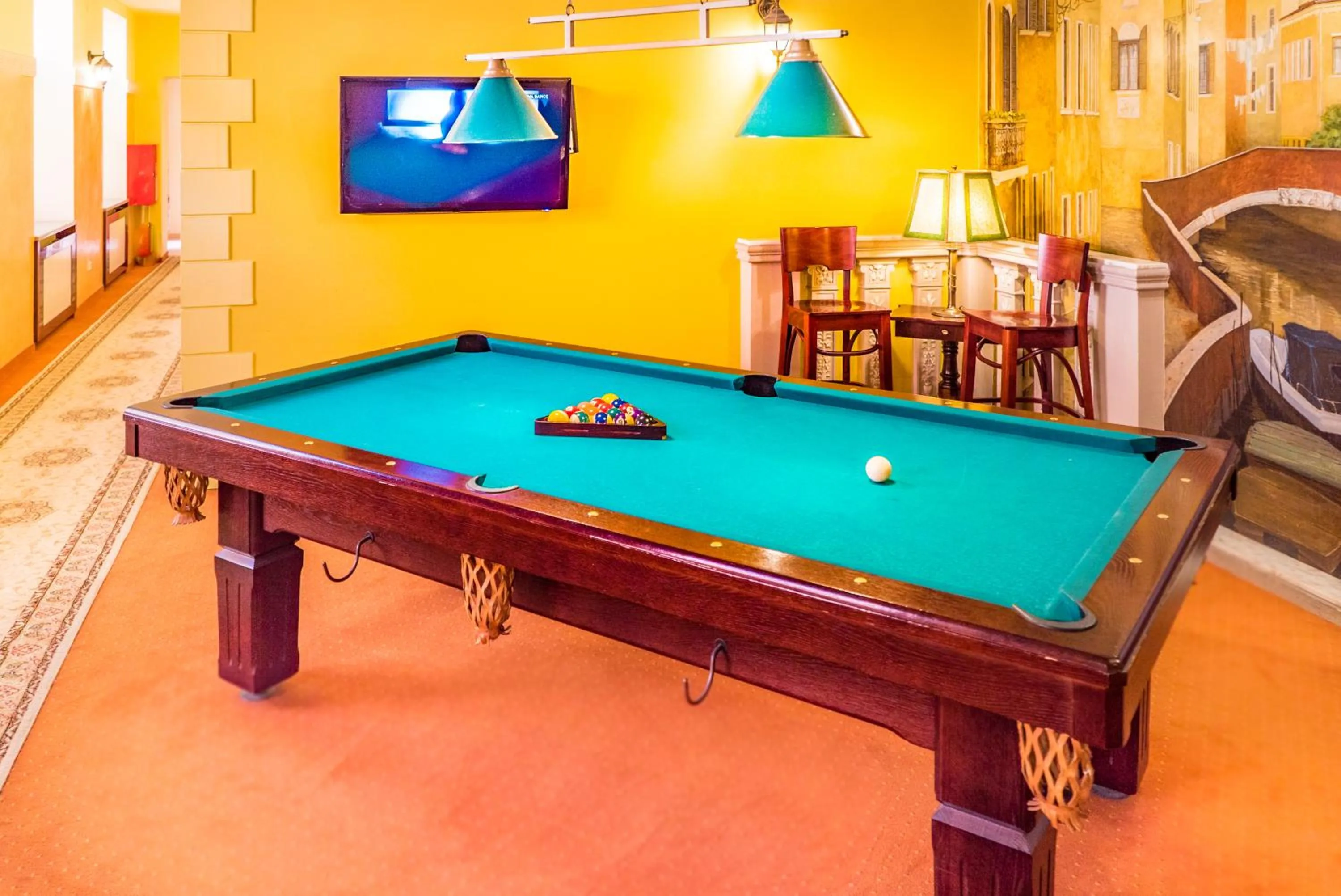Billiard in Hotel Wenecki