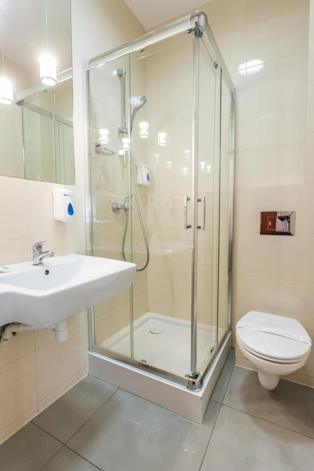 Bathroom in Hotel Wenecki