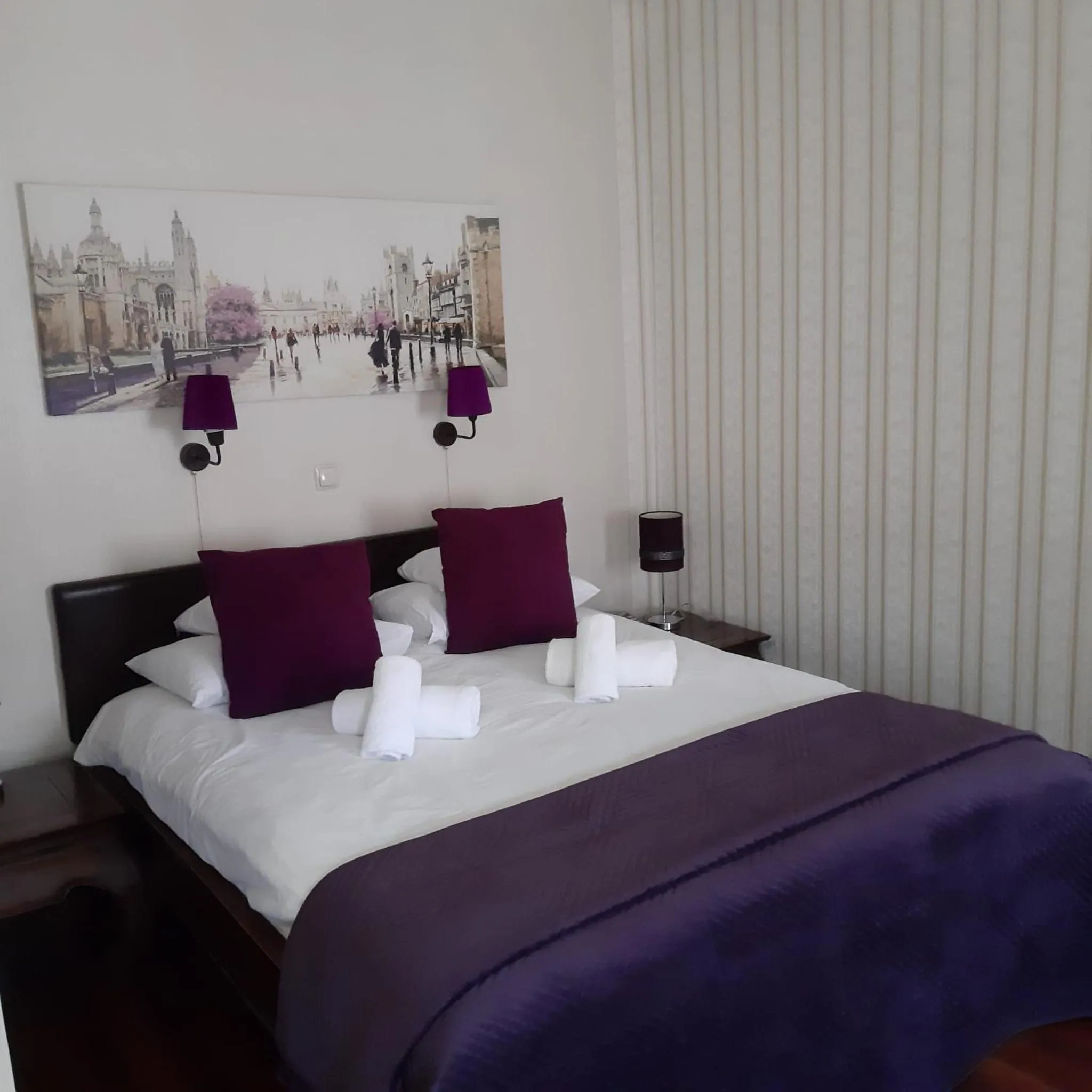 Bed in Hotel Wenecki