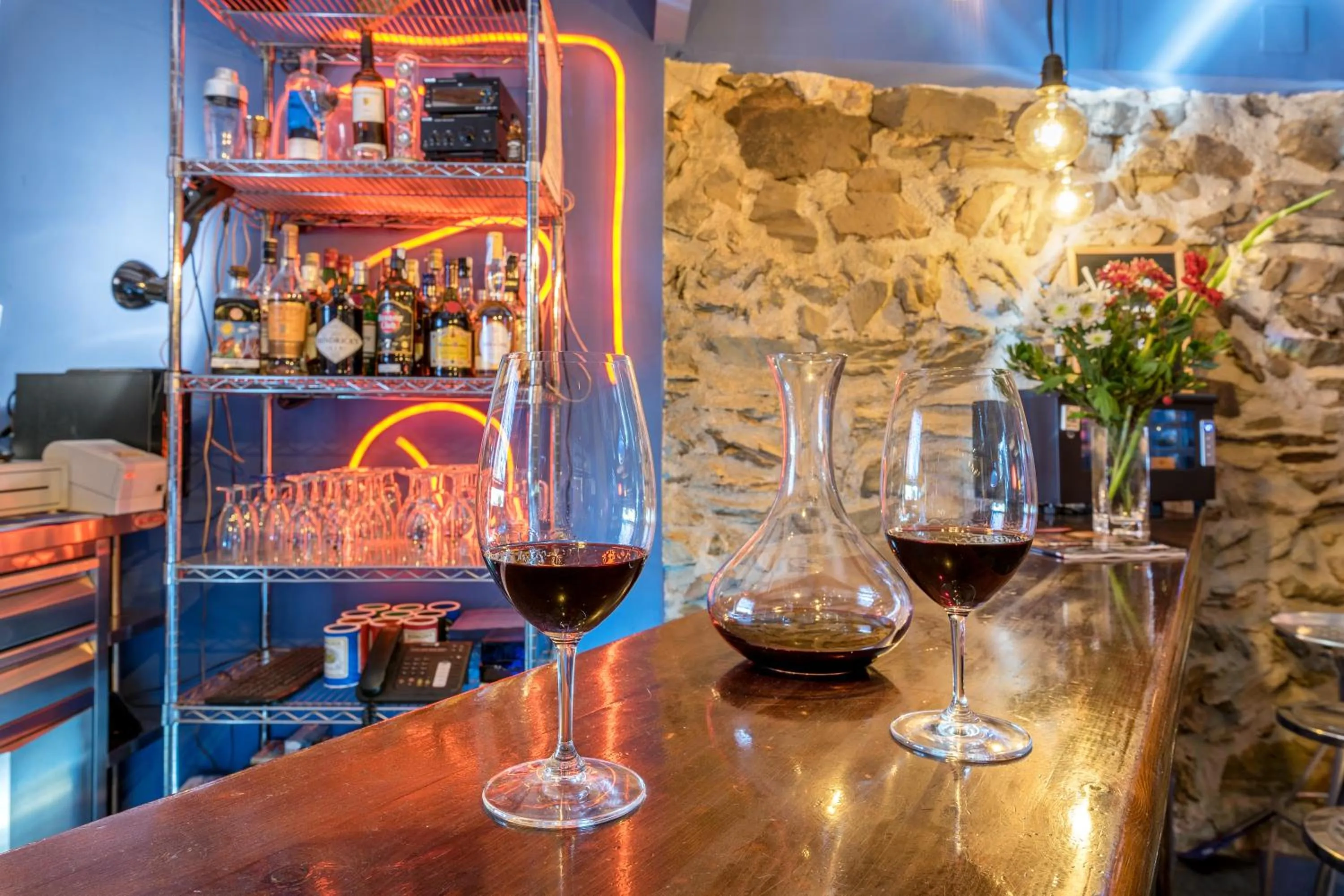 Lounge or bar in Hotel Cal Llop