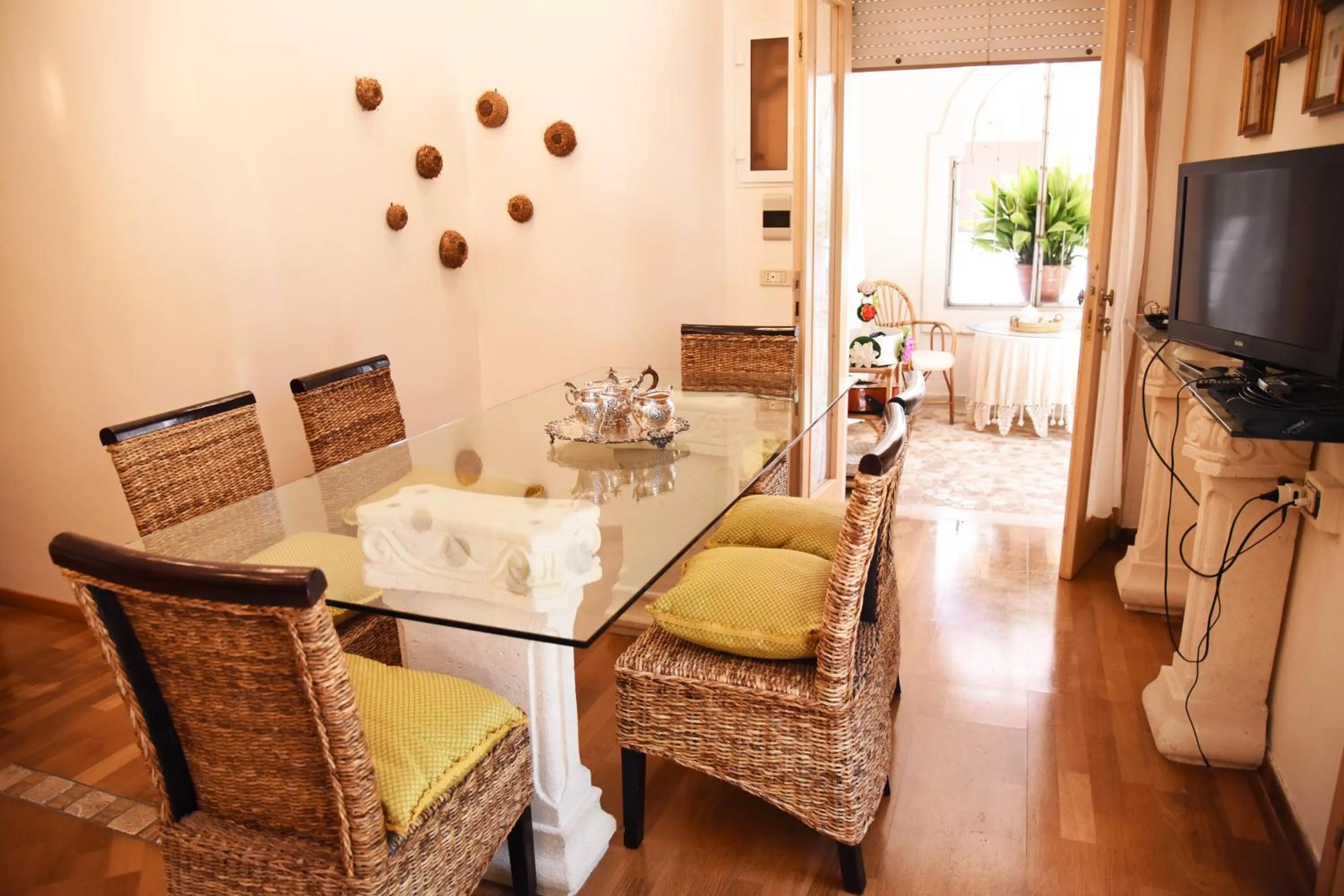 Lobby or reception in B&B Al Vecchio Glicine