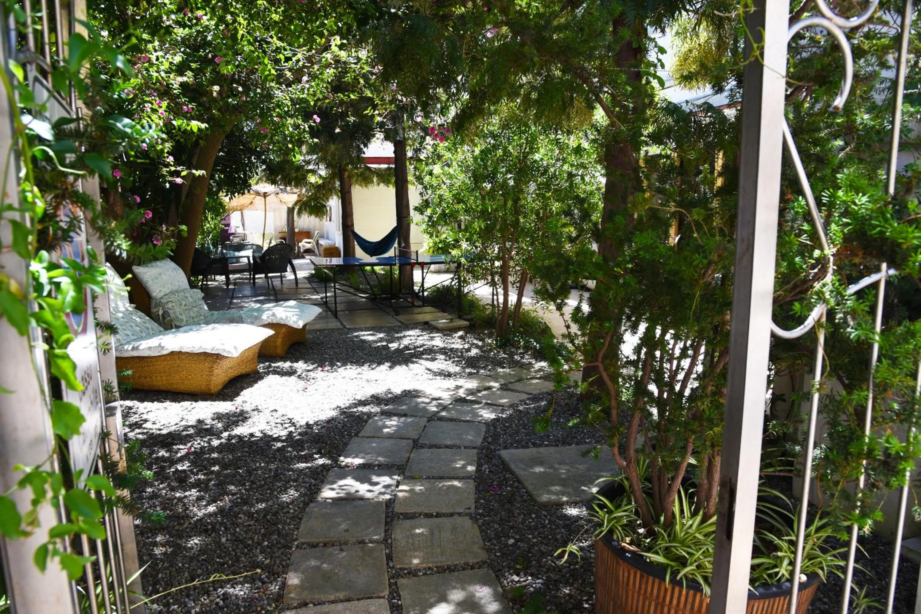 Garden in B&B Al Vecchio Glicine