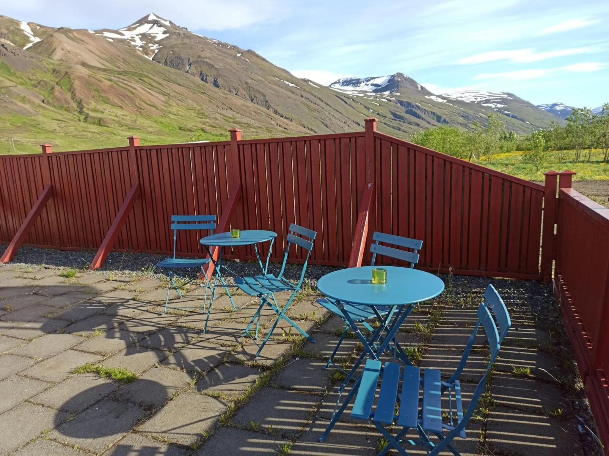 Facade/entrance in Engimyri Lodge