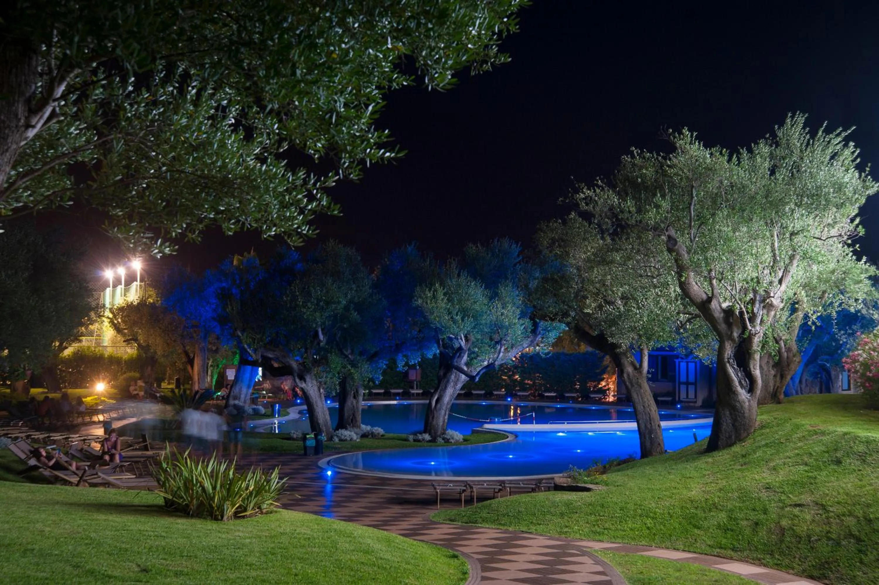 Night in Villaggio Blue Marine