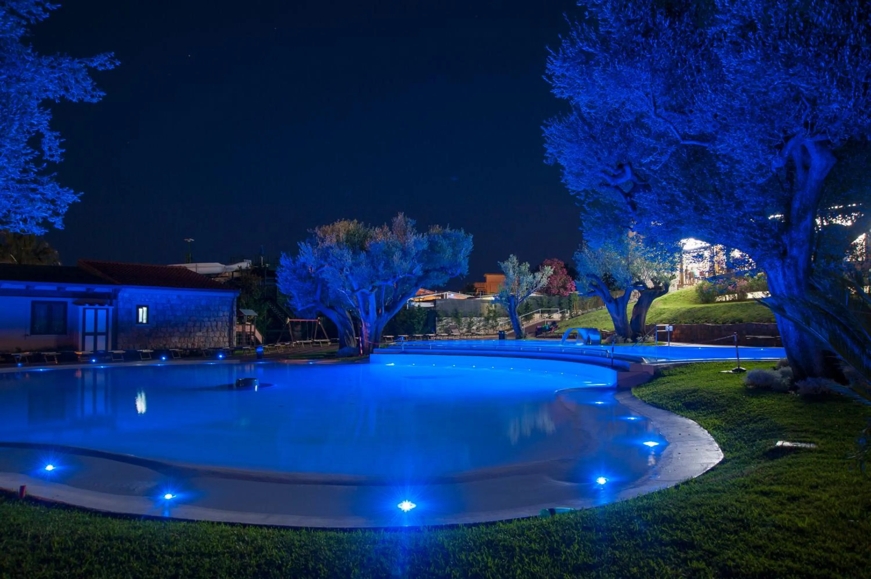 Night in Villaggio Blue Marine