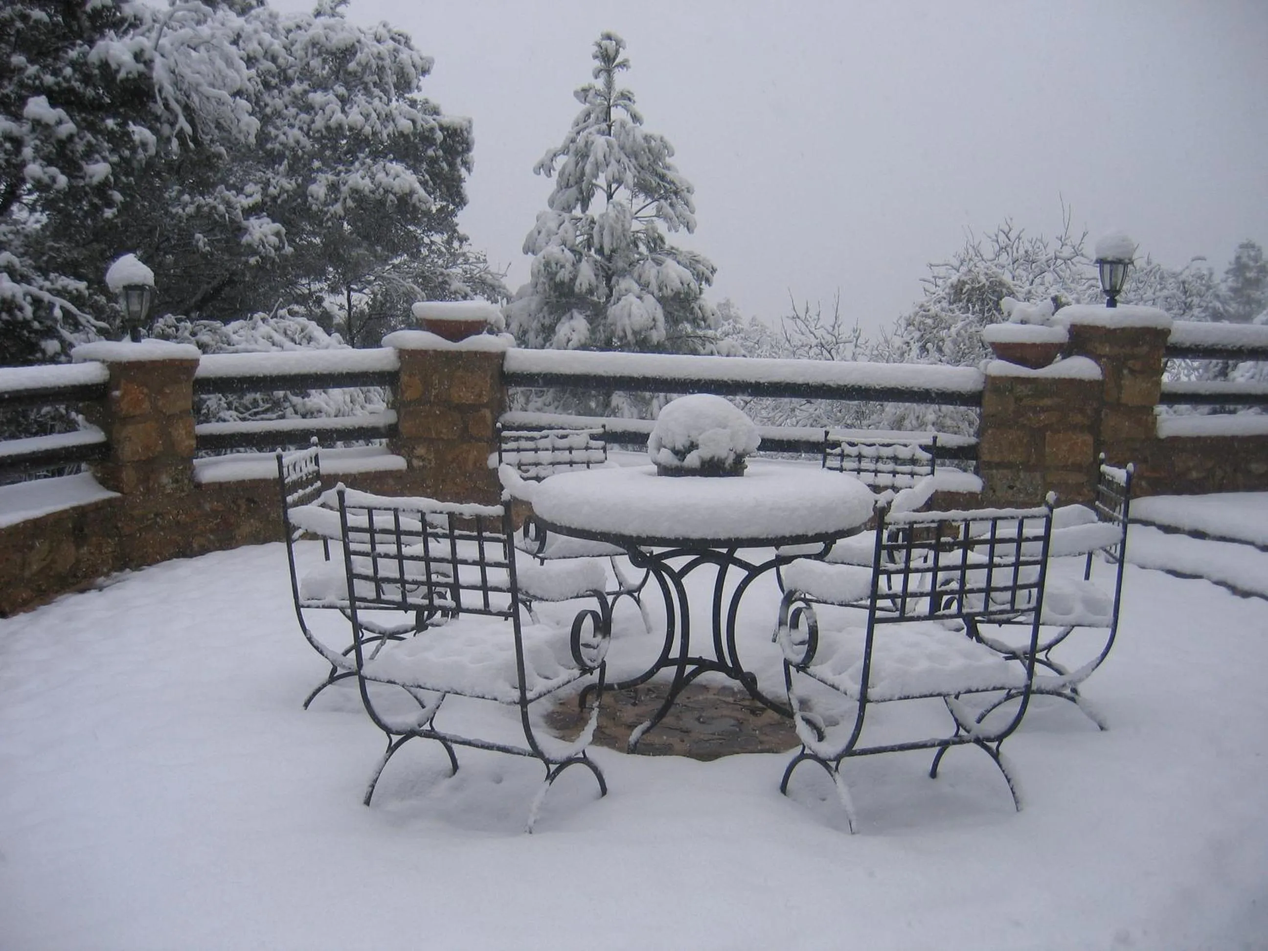 Garden in Hotel de Montaña Cueva Ahumada